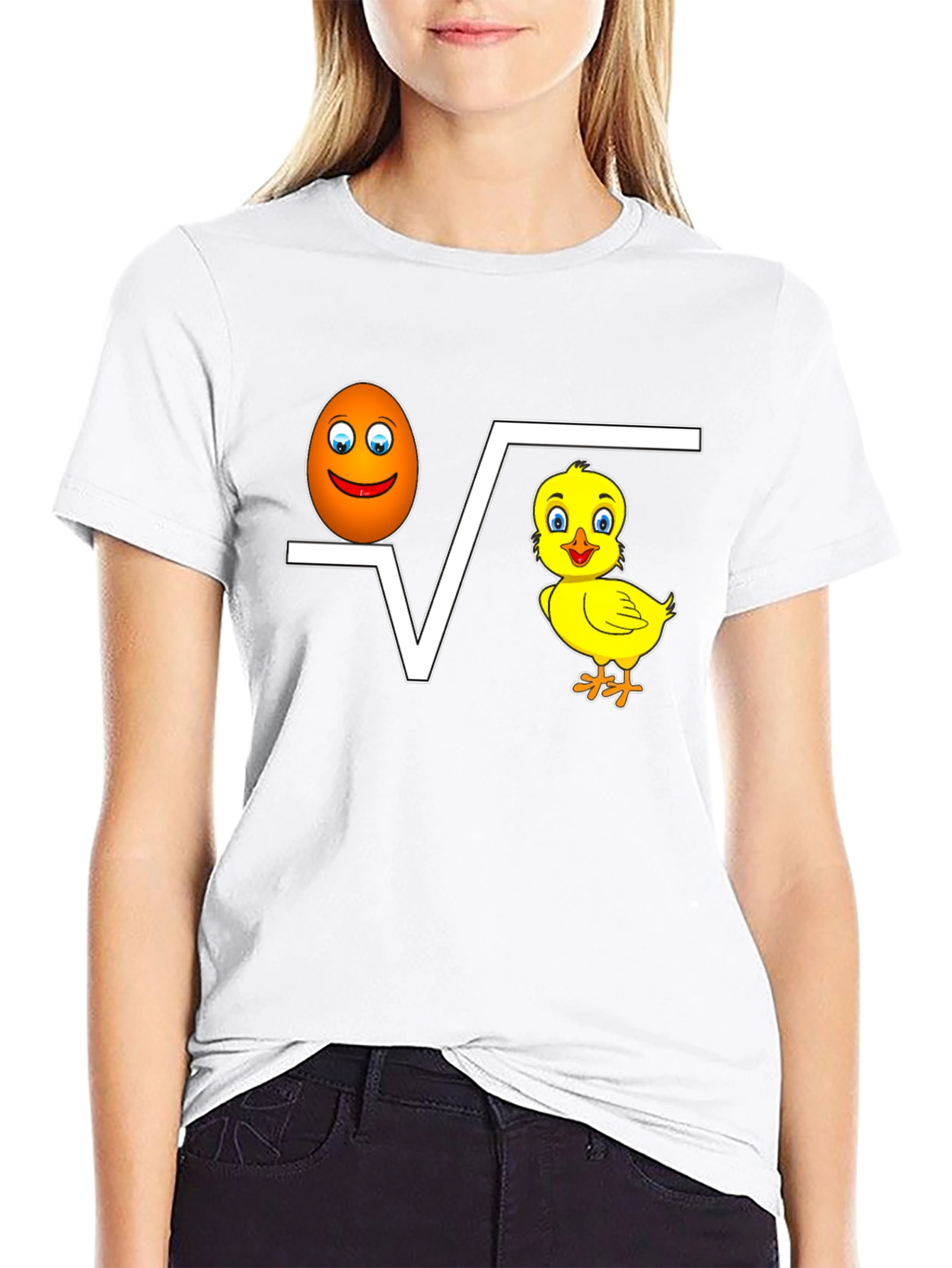 Funny Egg Root Chicken T-Shirt Humor Tee