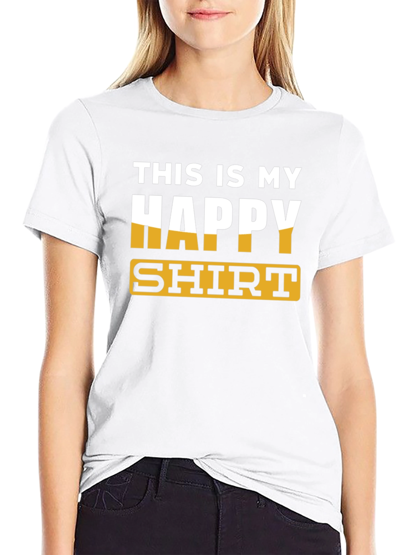 This is My Happy Shirt - Novelty T-Shirt