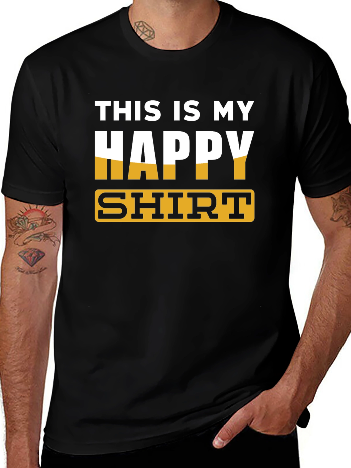 This is My Happy Shirt - Novelty T-Shirt