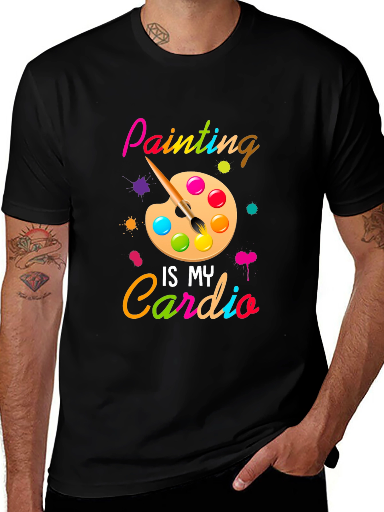 Painting is My Cardio T-Shirt