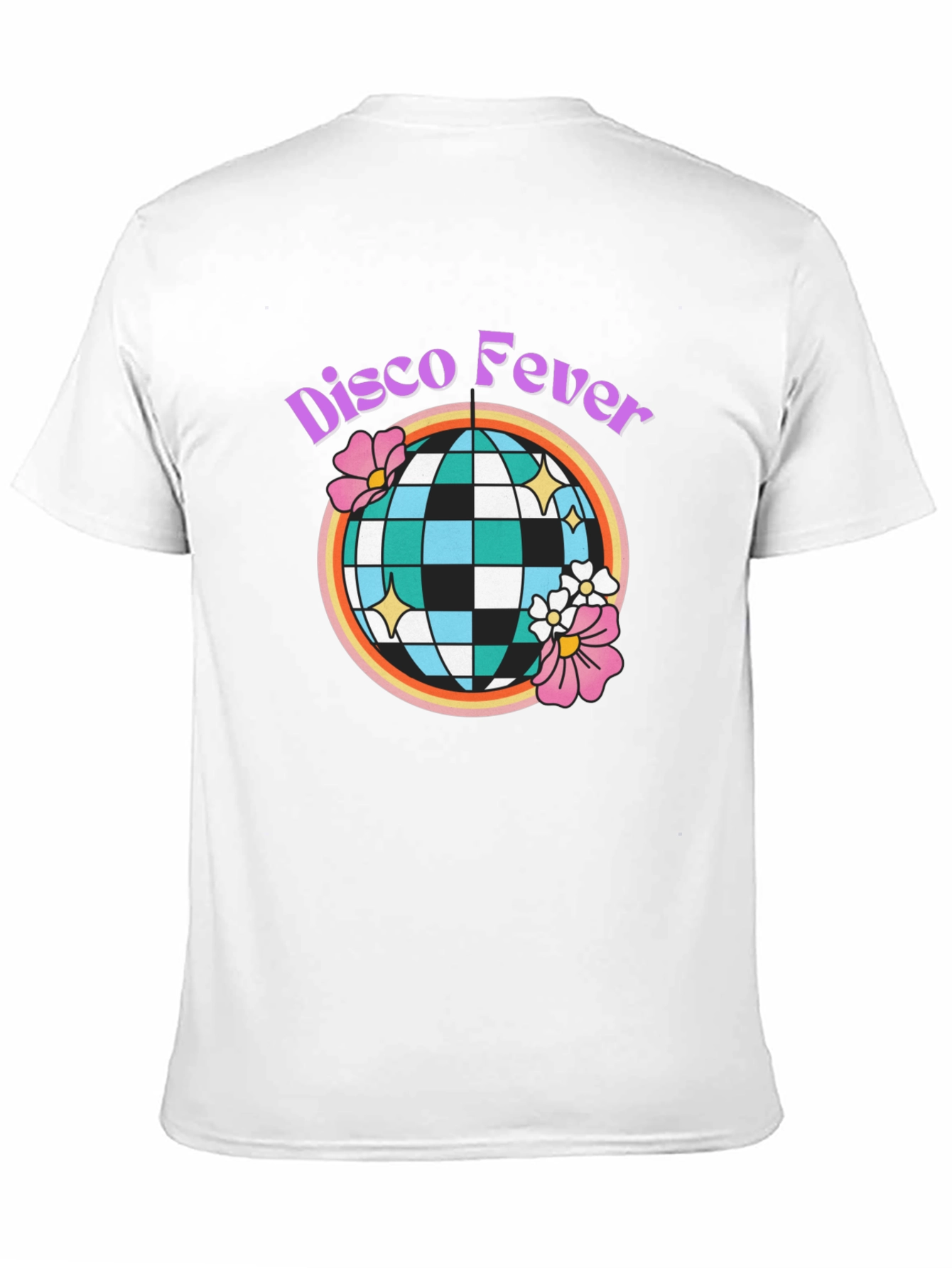 Disco Fever Graphic Tee - Retro Party Shirt
