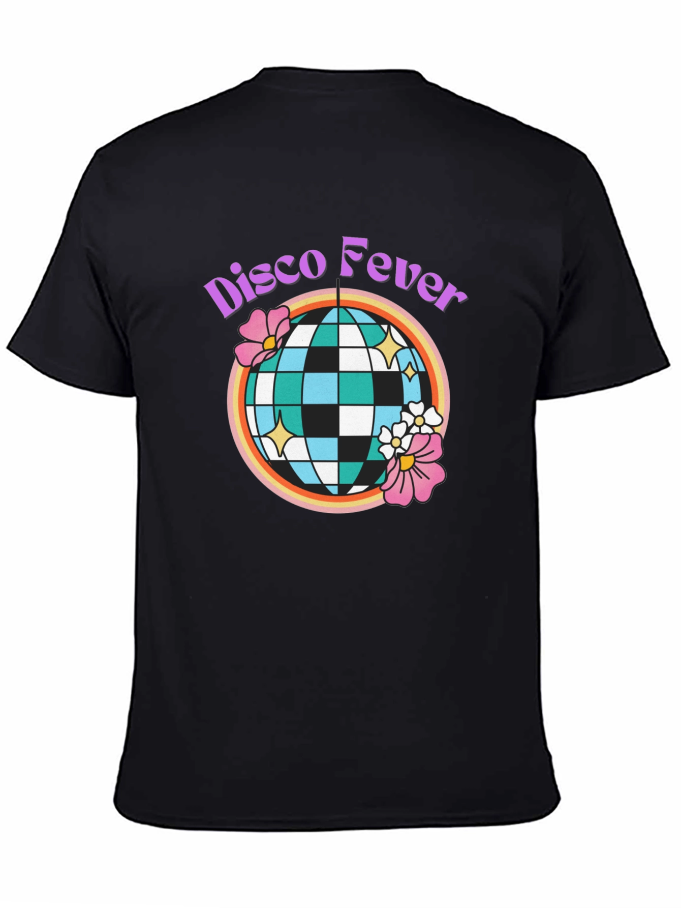 Disco Fever Graphic Tee - Retro Party Shirt