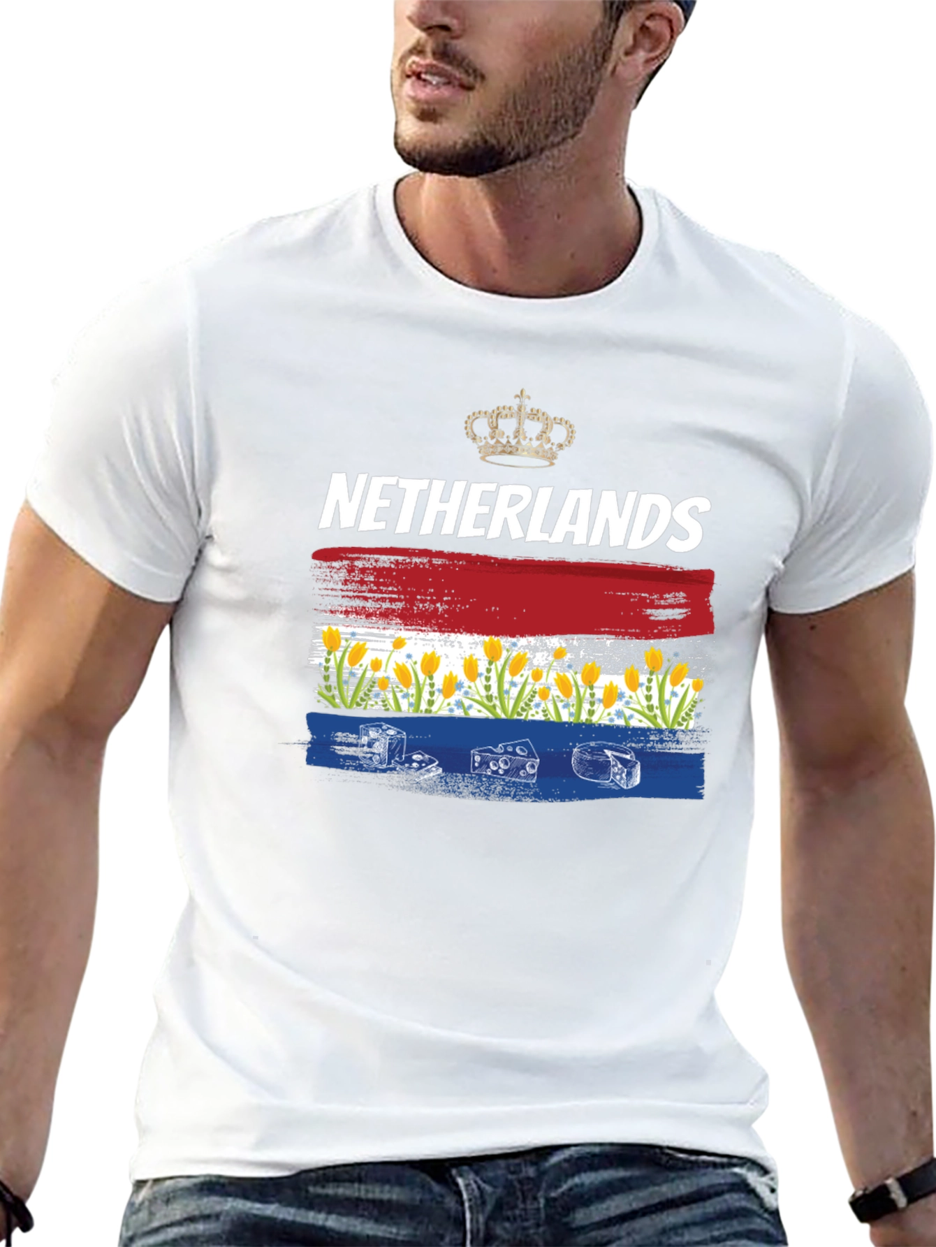 Netherlands Flag T-Shirt