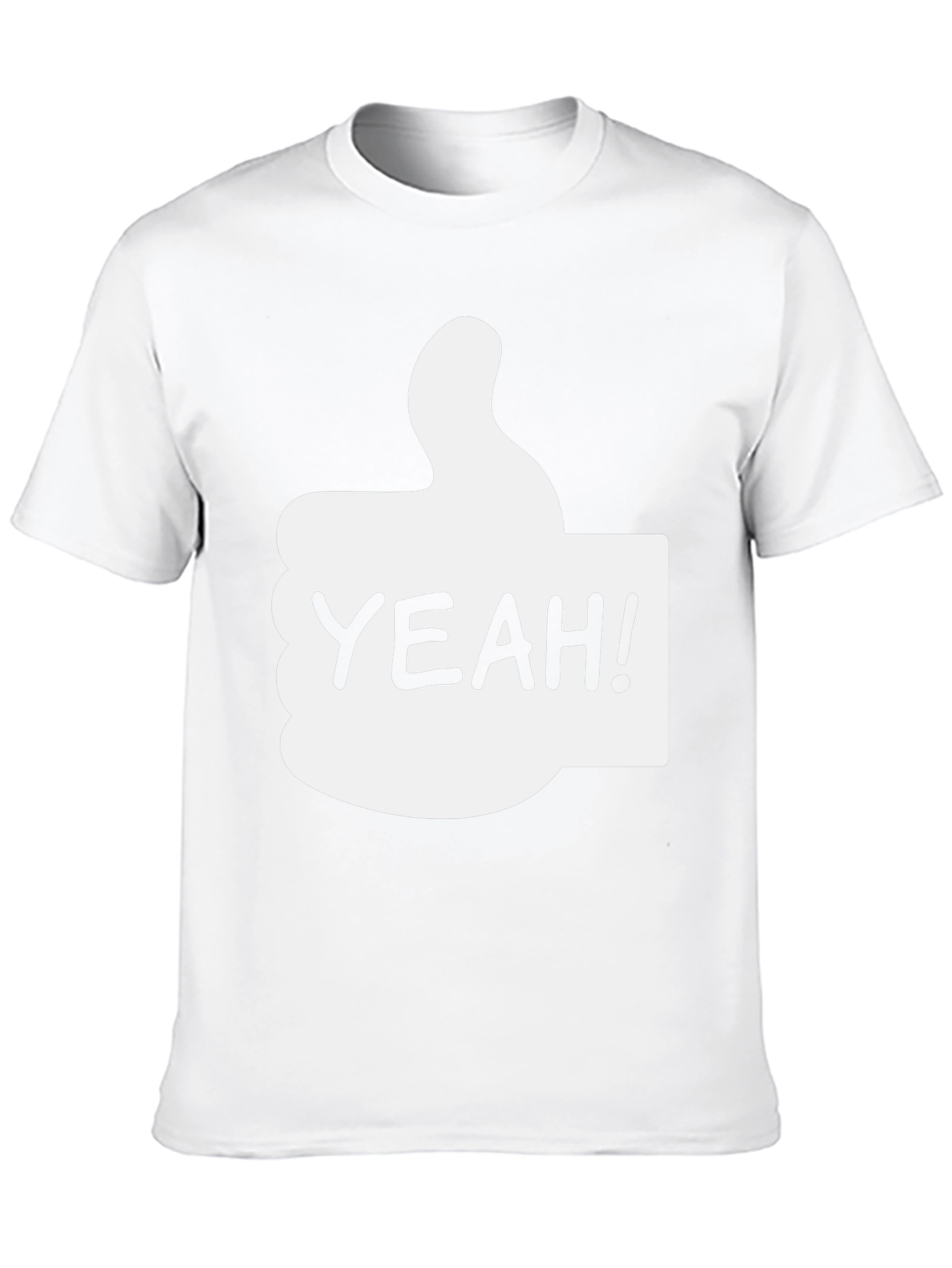 Yeah! Thumbs Up Graphic Tee - Cool Casual Style