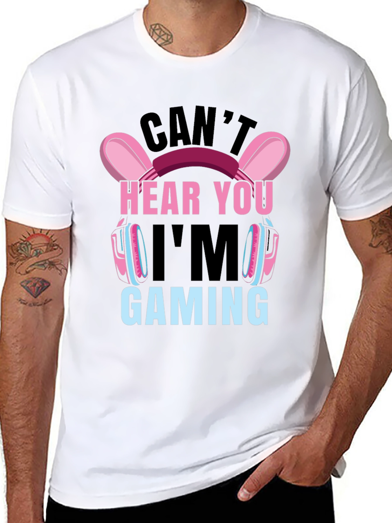 Cant Hear You Im Gaming T-Shirt