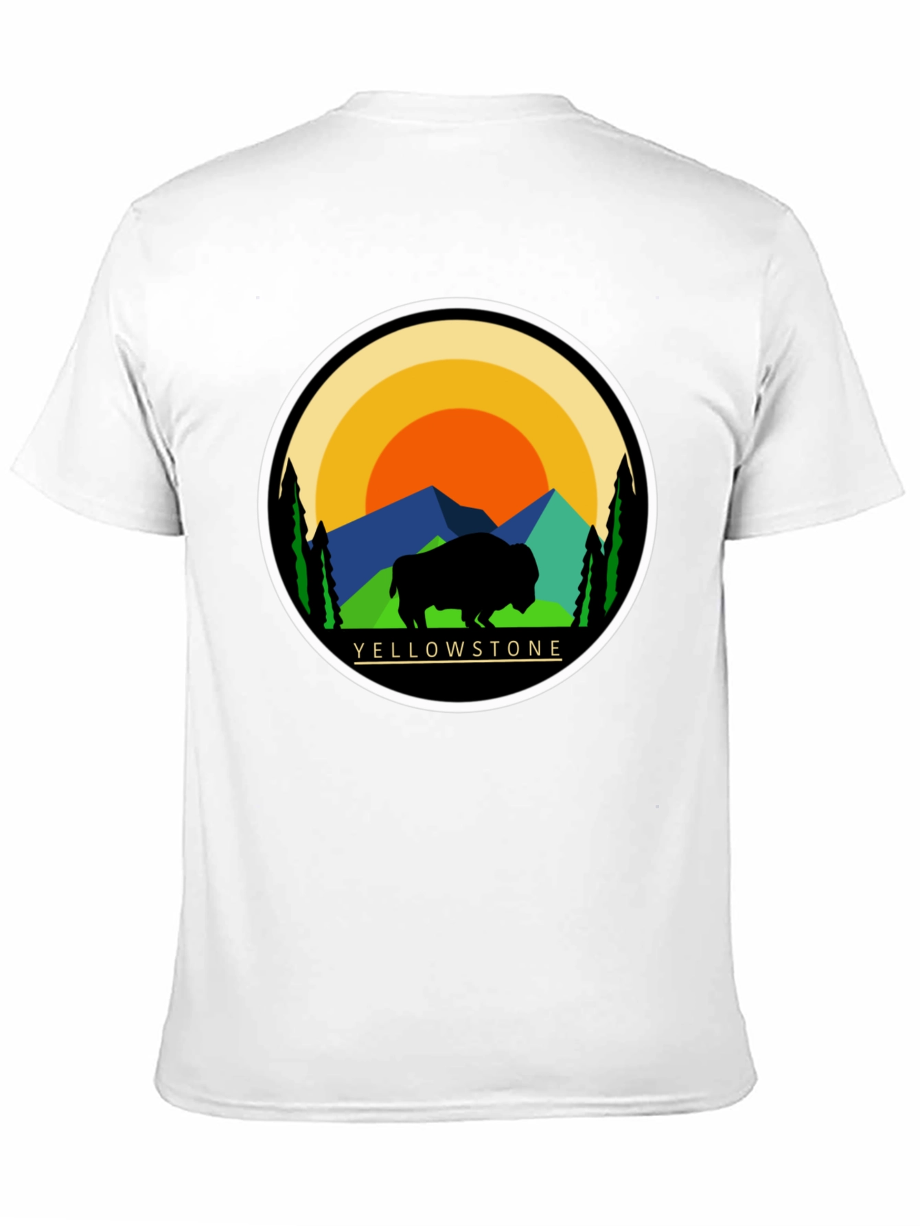 Yellowstone Bison Graphic Tee