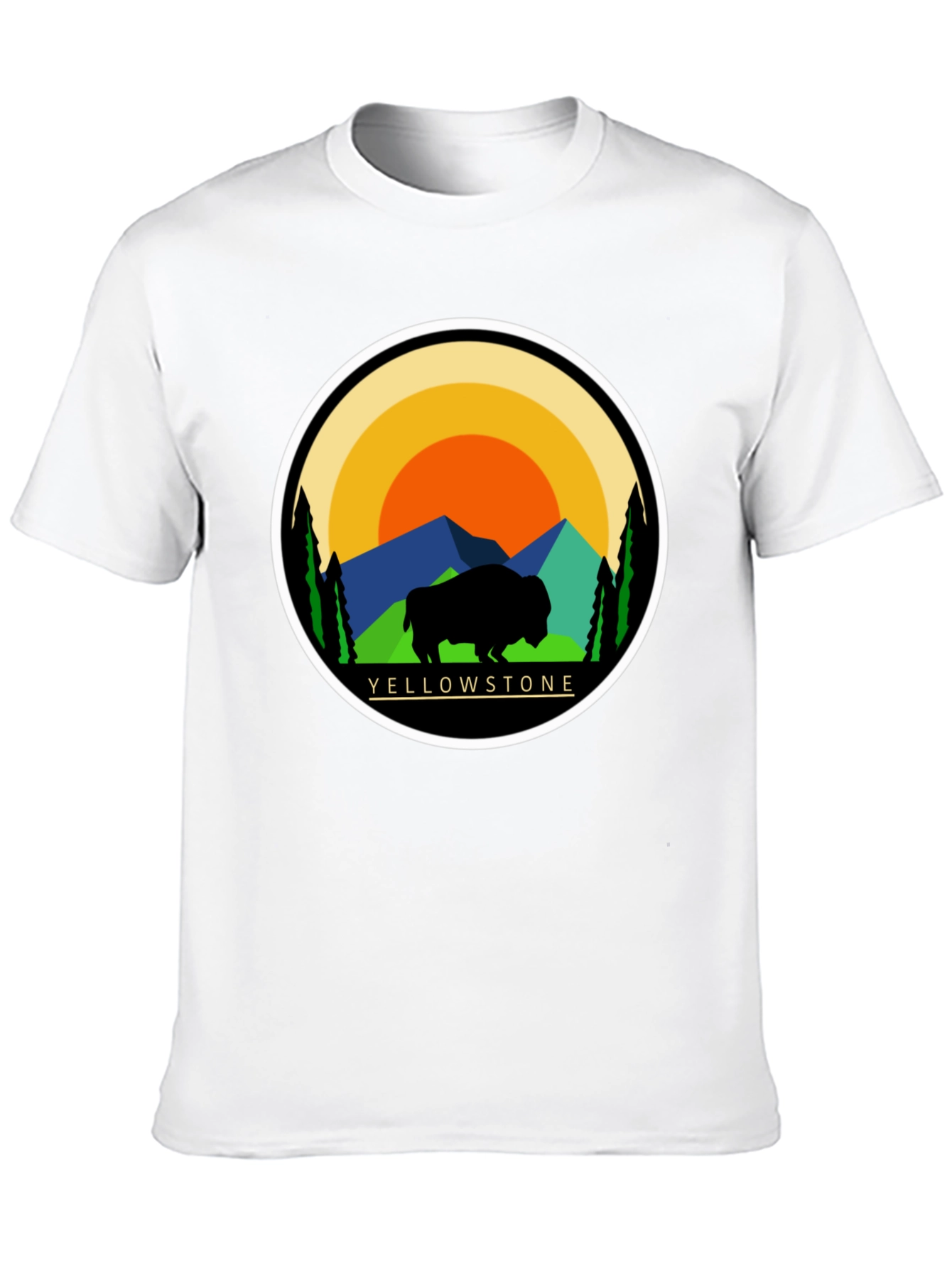 Yellowstone Bison Graphic Tee