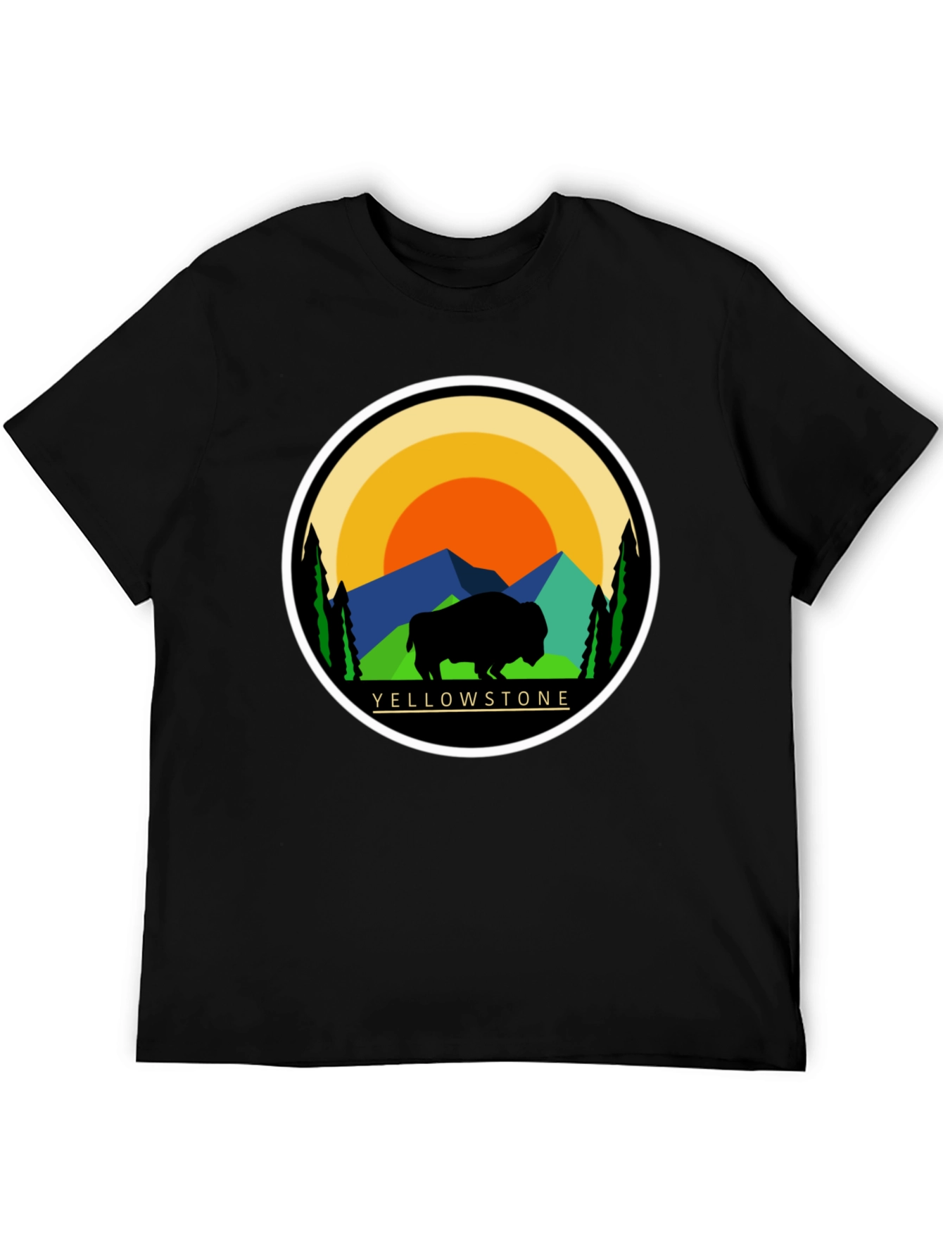 Yellowstone Bison Graphic Tee