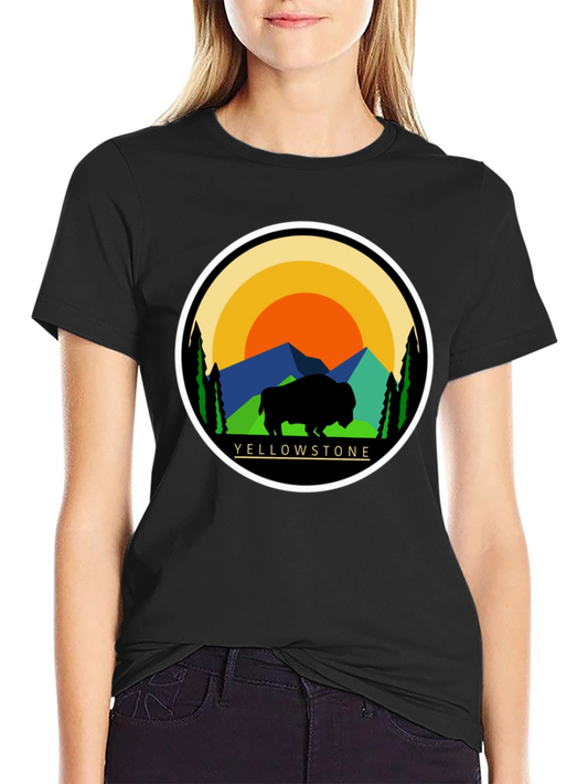 Yellowstone Bison Graphic Tee