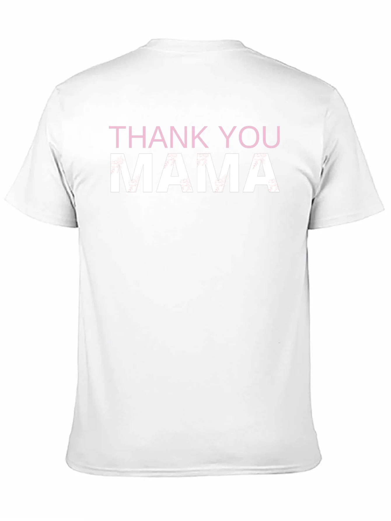 Thank You Mama Graphic T-Shirt - Black