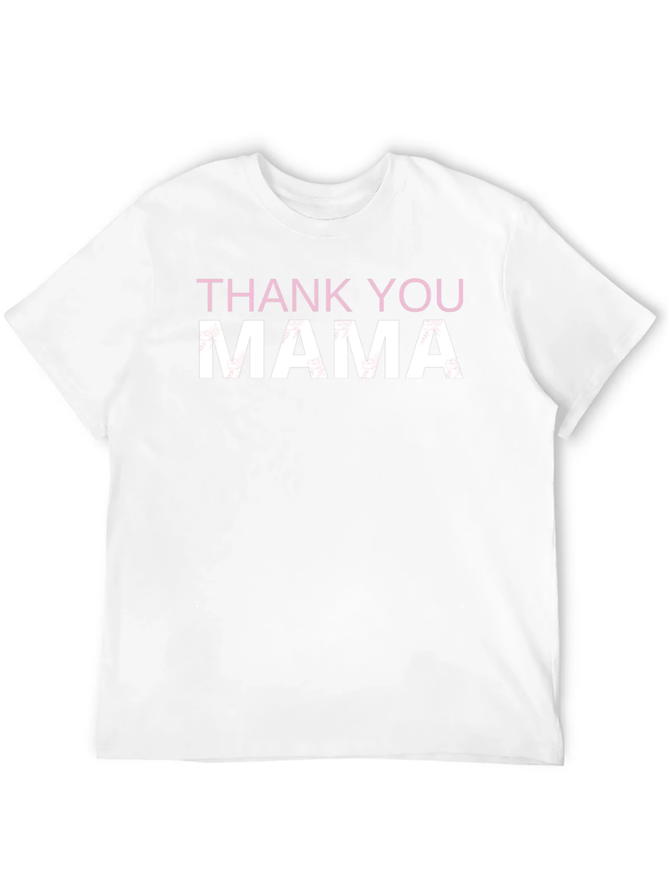 Thank You Mama Graphic T-Shirt - Black