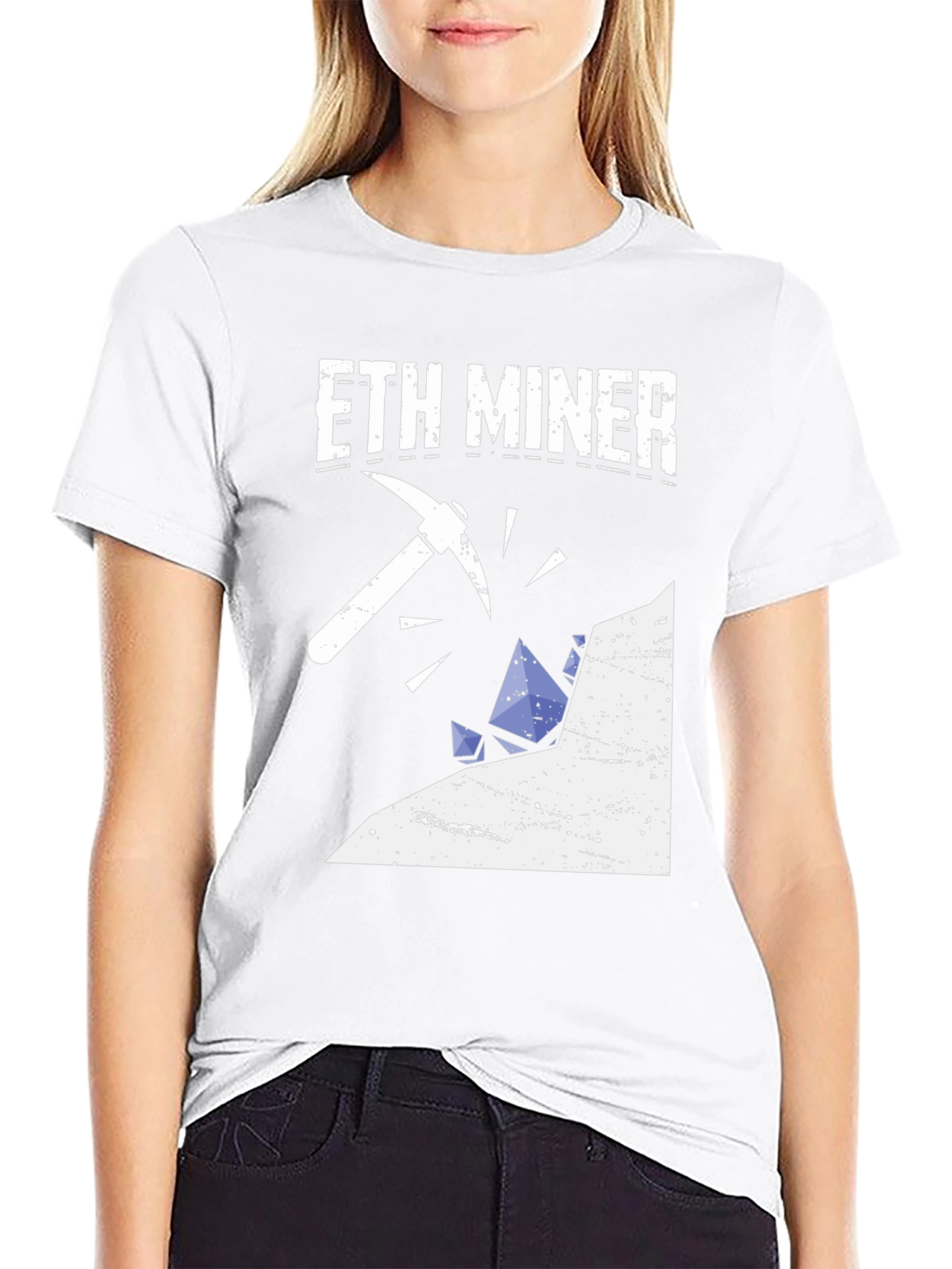 ETH Miner T-Shirt Crypto Mining Tee