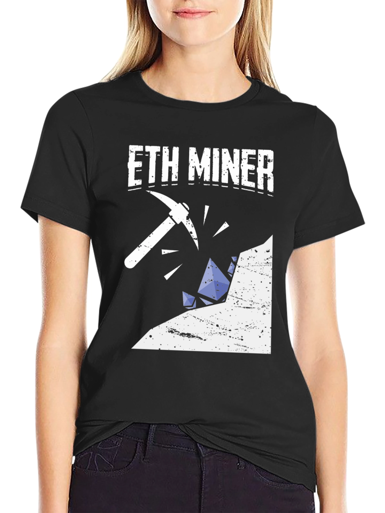 ETH Miner T-Shirt Crypto Mining Tee