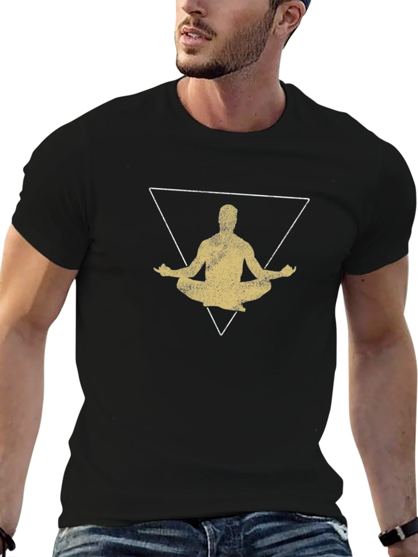 Meditate T-Shirt - Yoga Zen Design