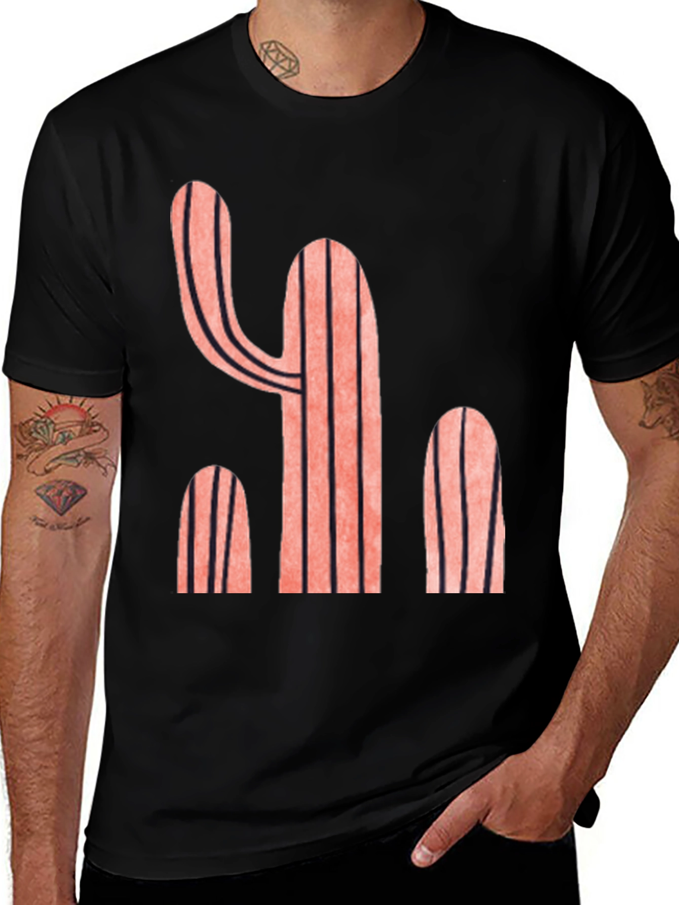 Cactus Graphic Tee - Desert Style T-Shirt