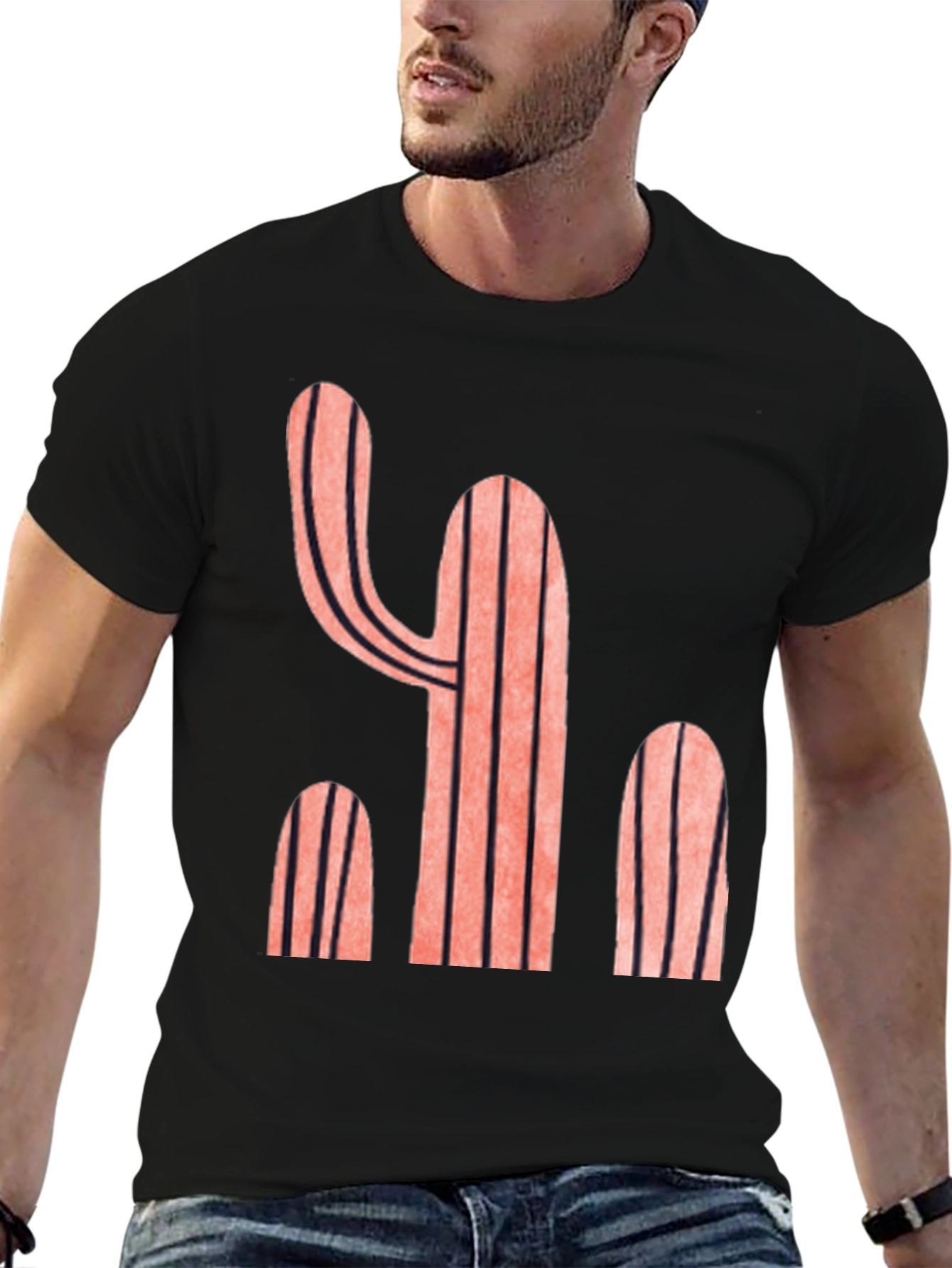Cactus Graphic Tee - Desert Style T-Shirt