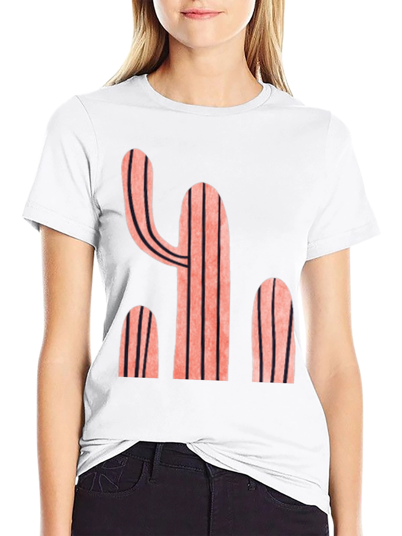 Cactus Graphic Tee - Desert Style T-Shirt