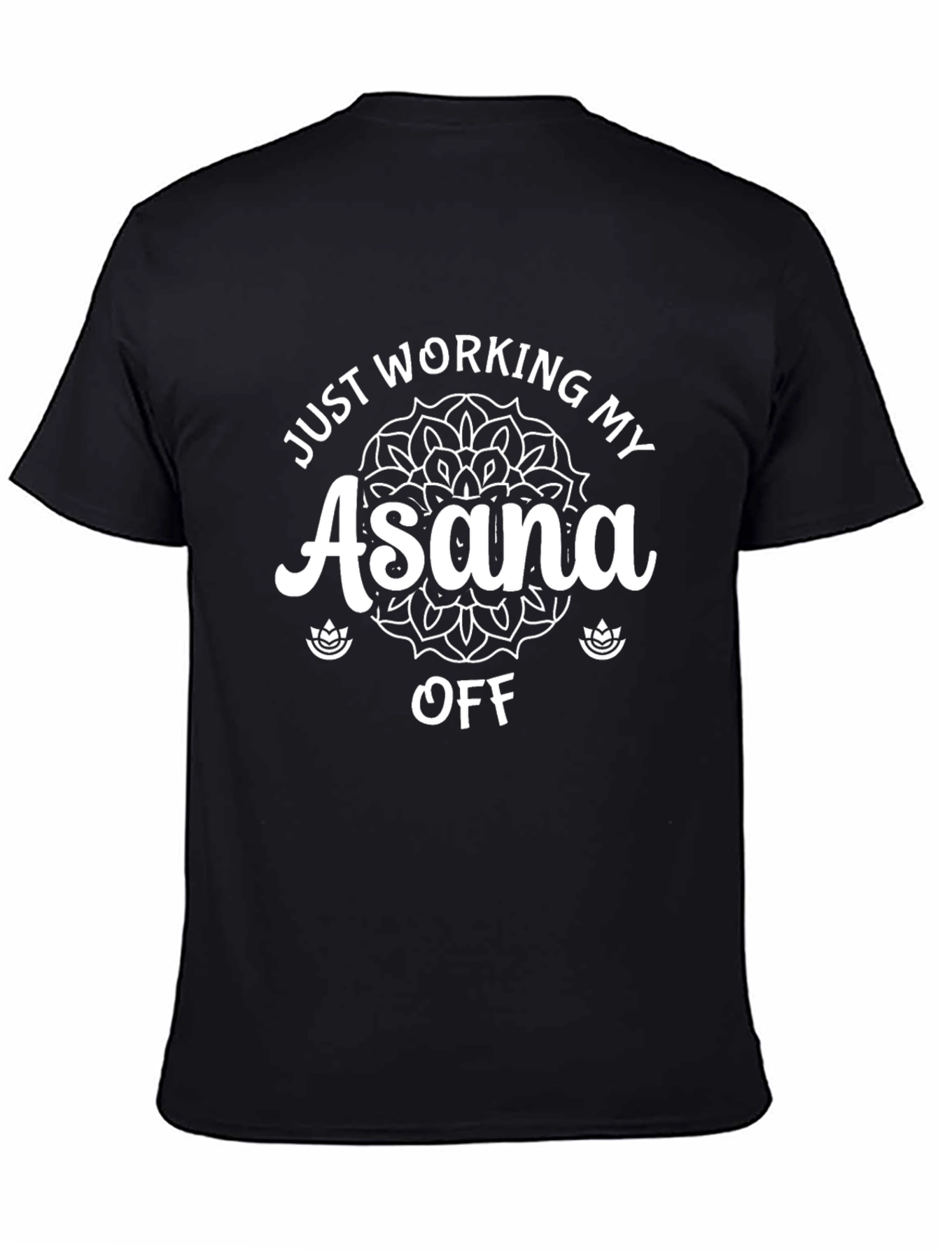 Yoga Asana Graphic Tee - Workout in Style!
