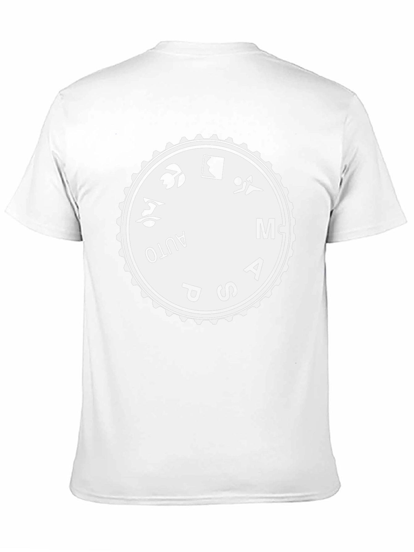 Camera Mode Dial Graphic T-Shirt