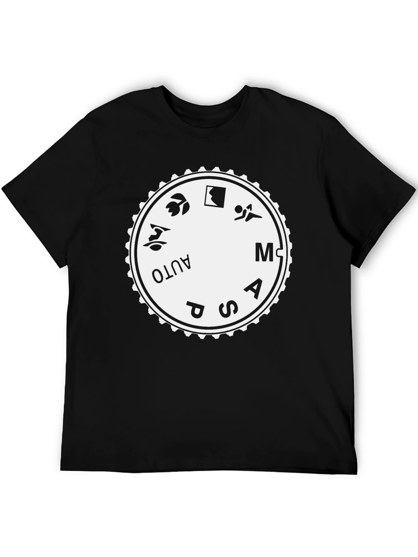 Camera Mode Dial Graphic T-Shirt