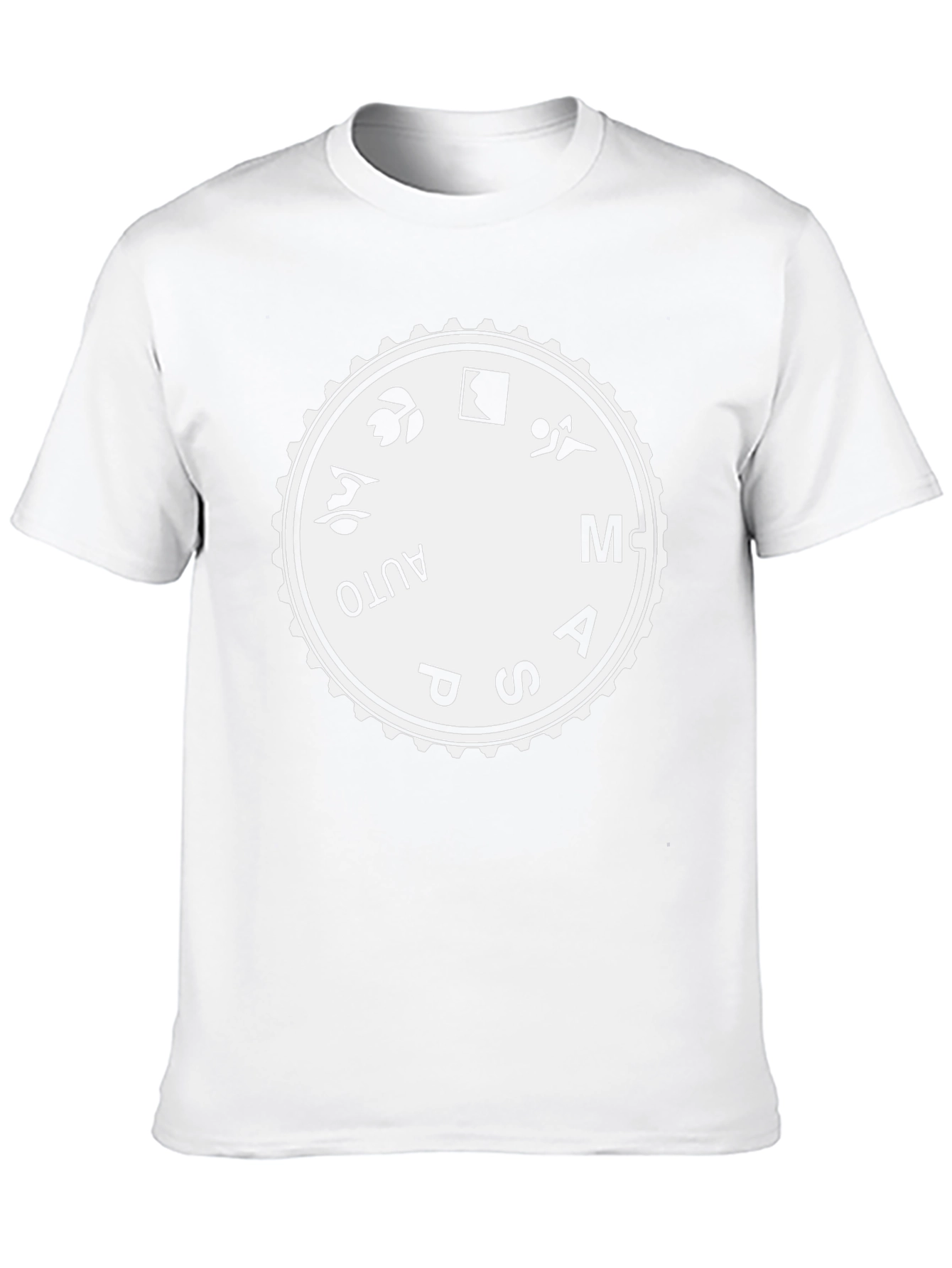 Camera Mode Dial Graphic T-Shirt
