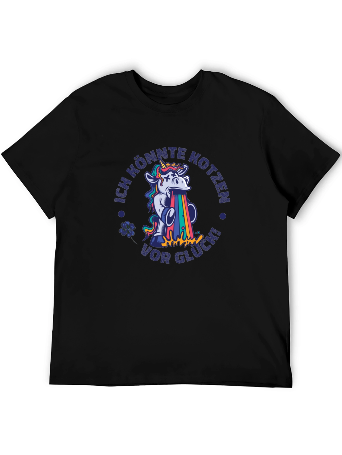 Unicorn Rainbow Vomit T-Shirt
