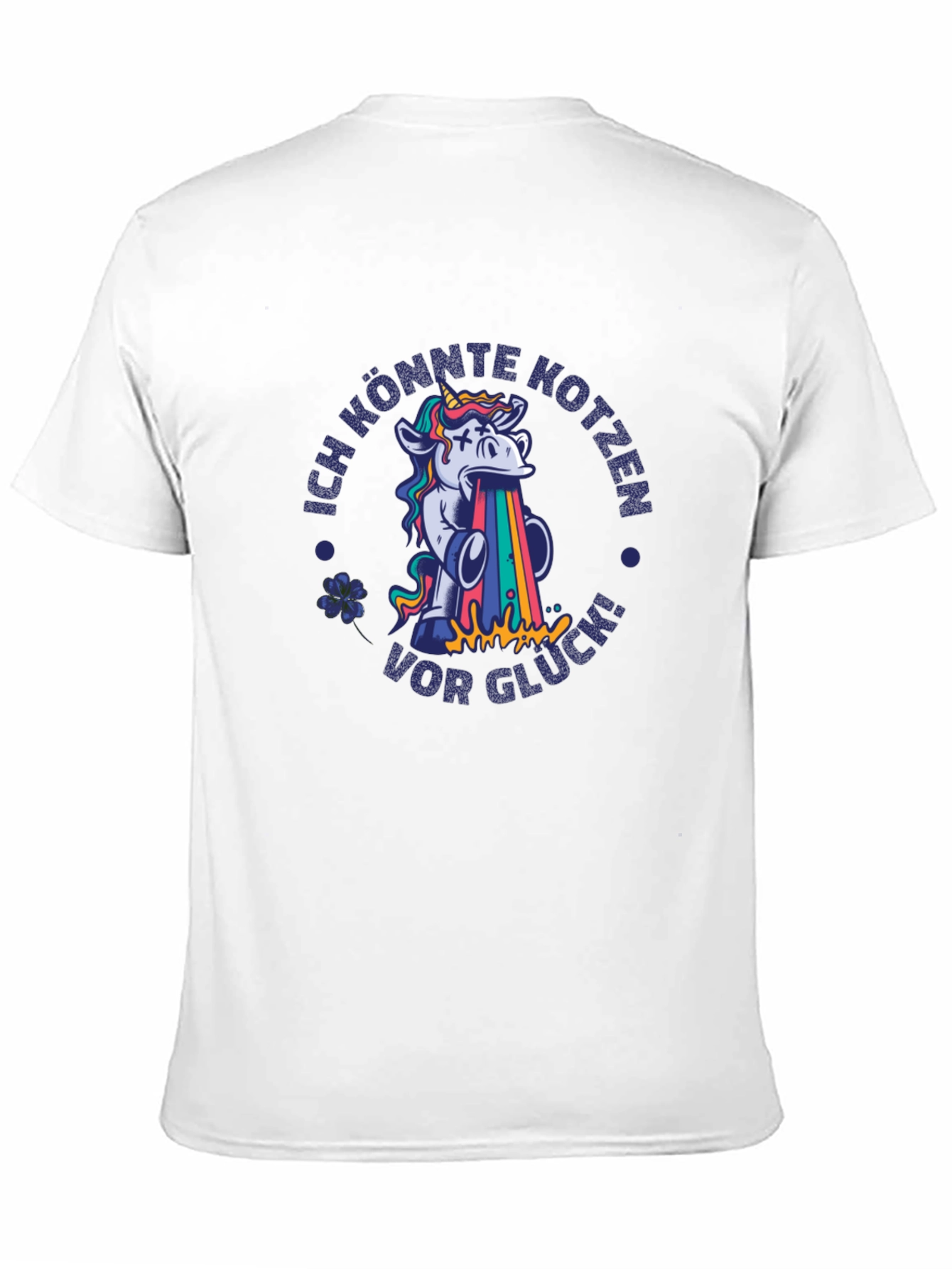 Unicorn Rainbow Vomit T-Shirt