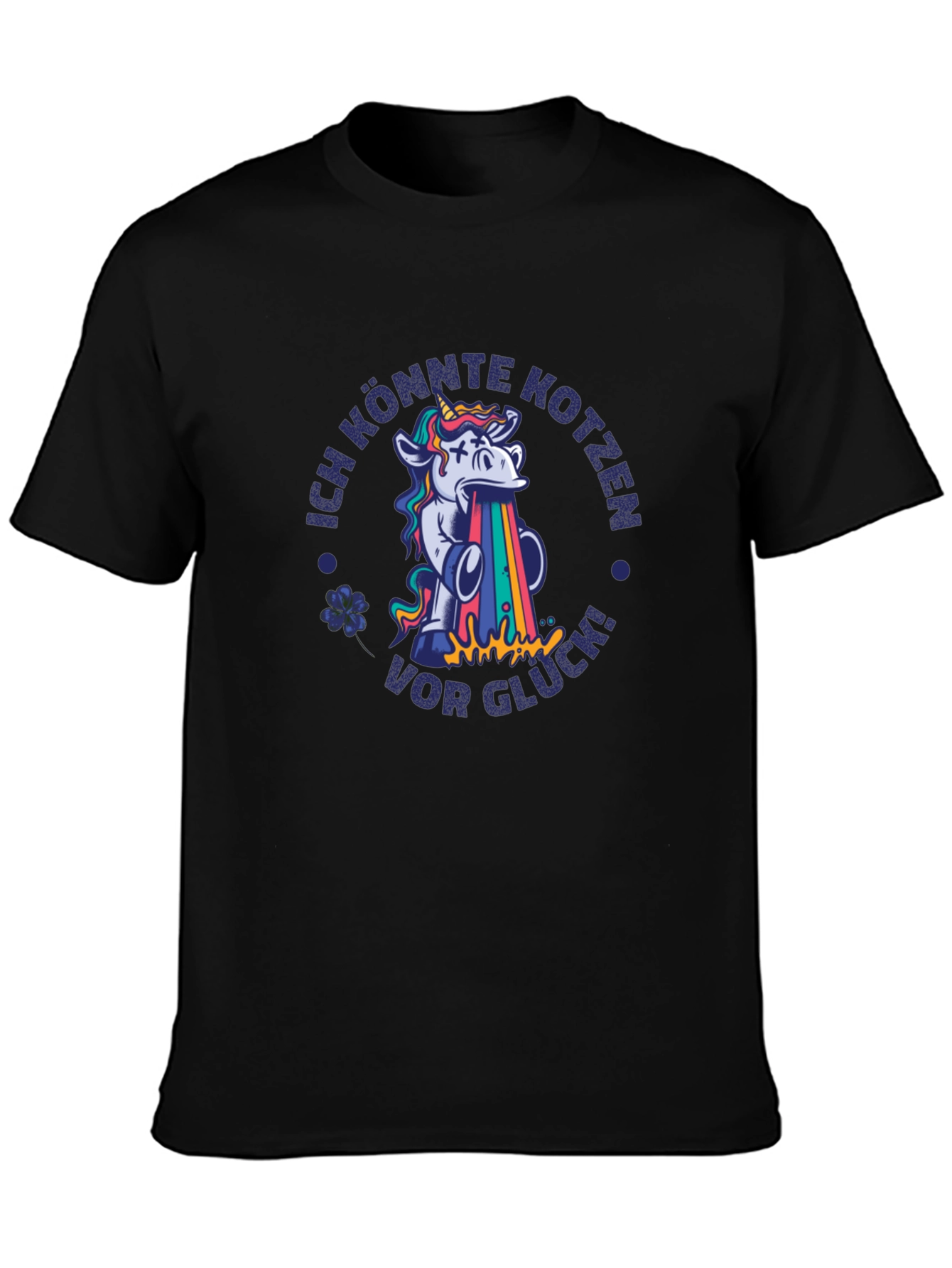 Unicorn Rainbow Vomit T-Shirt
