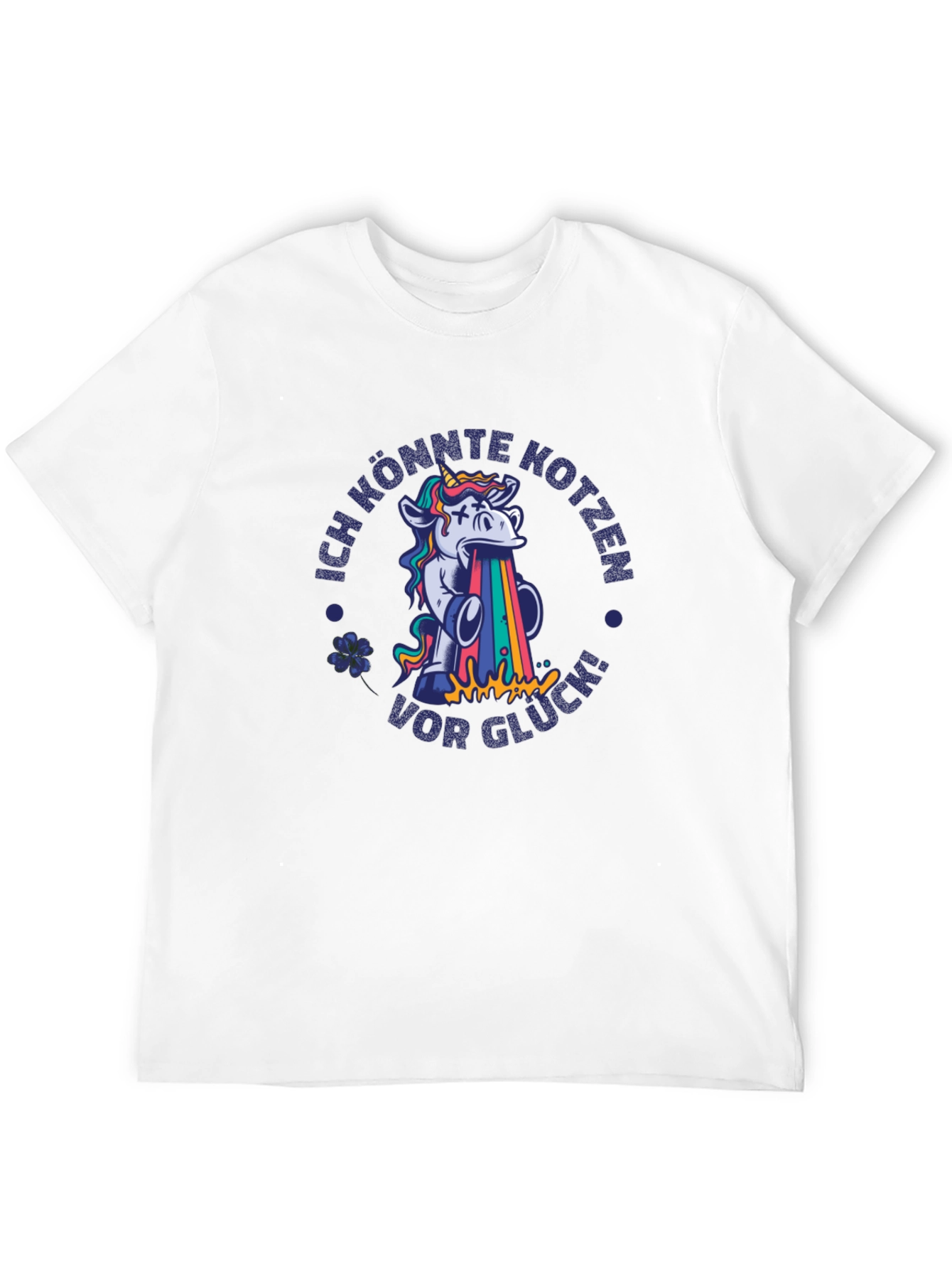 Unicorn Rainbow Vomit T-Shirt