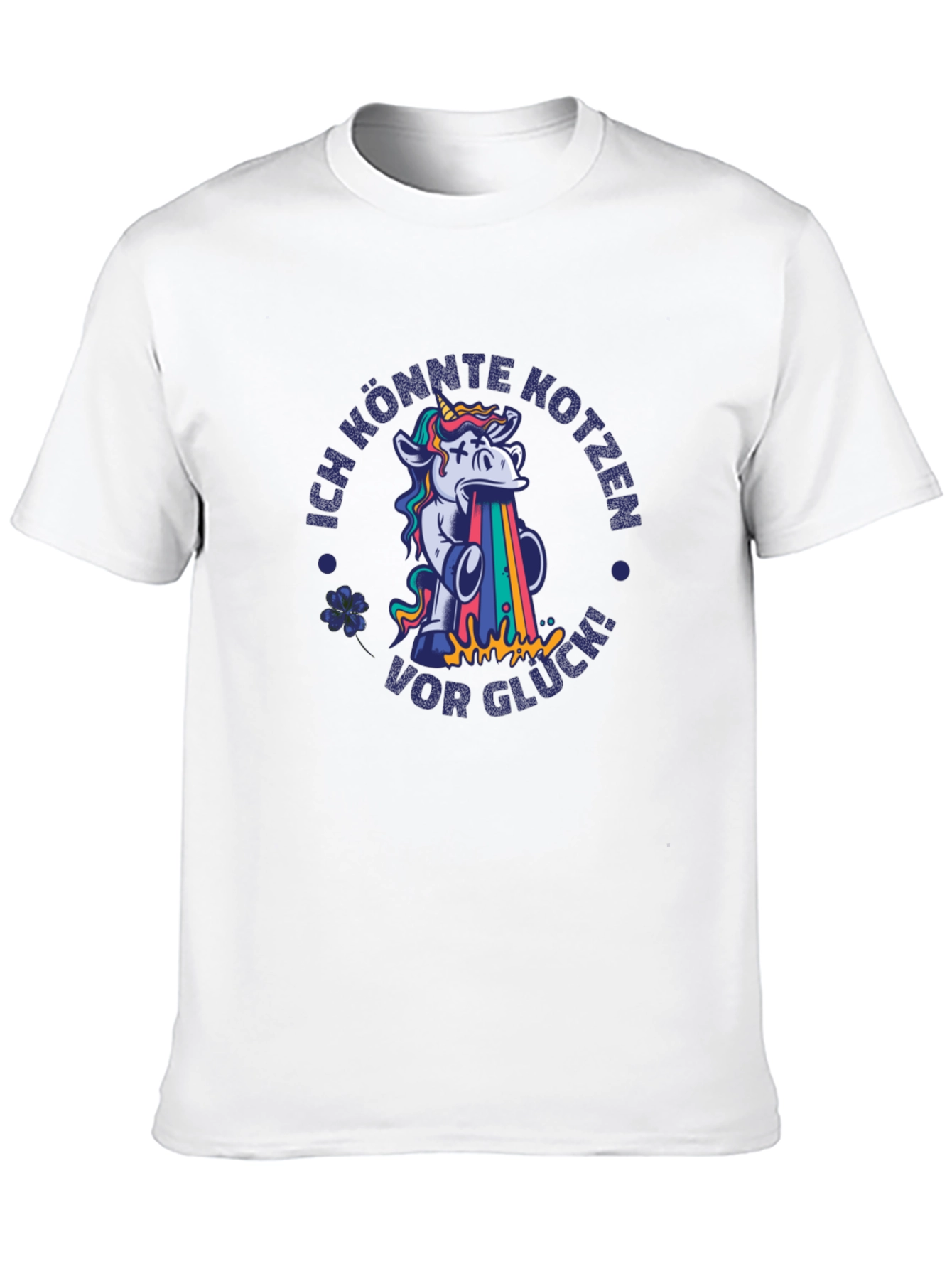 Unicorn Rainbow Vomit T-Shirt
