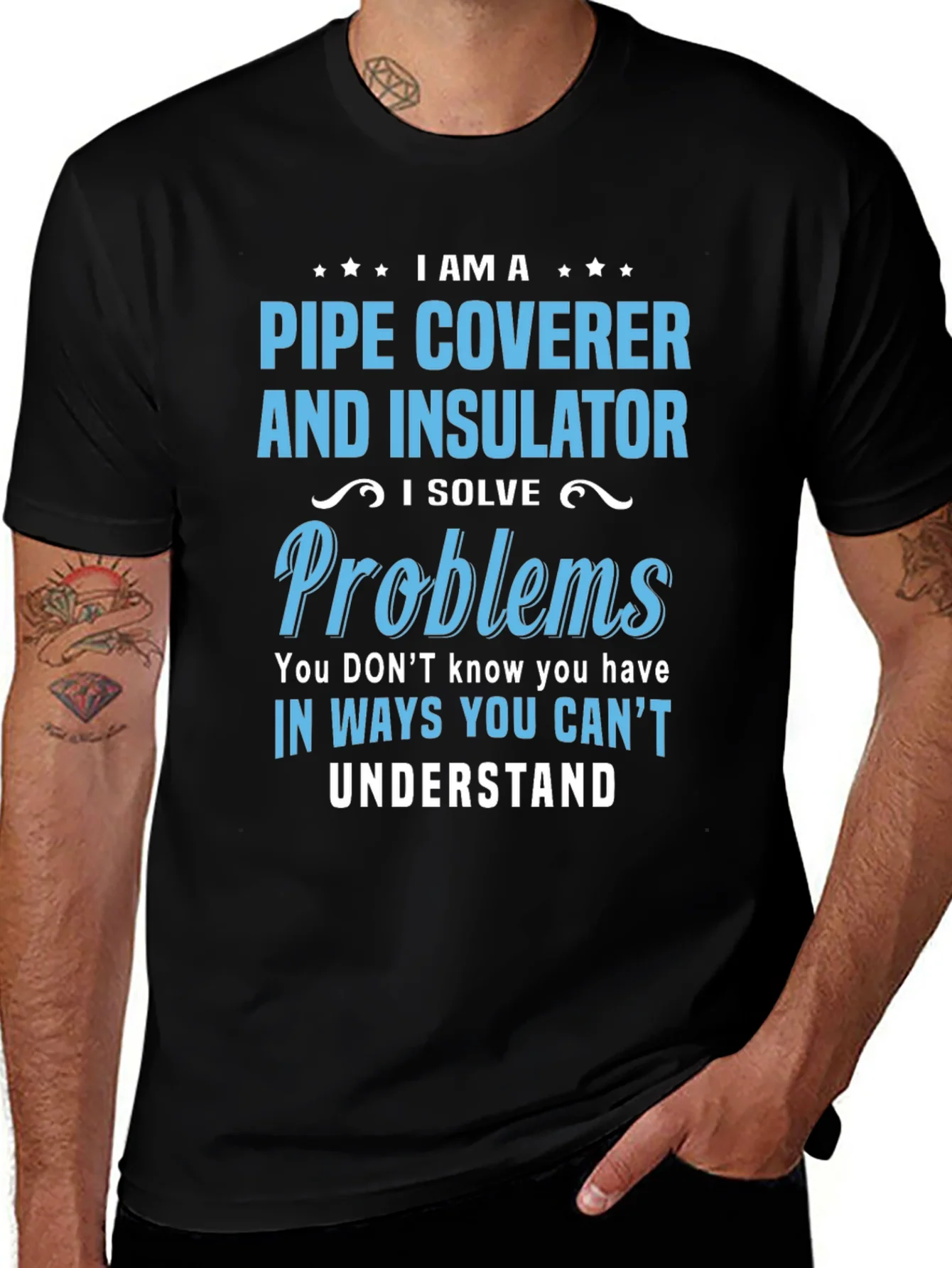 Pipe Coverer and Insulator T-Shirt