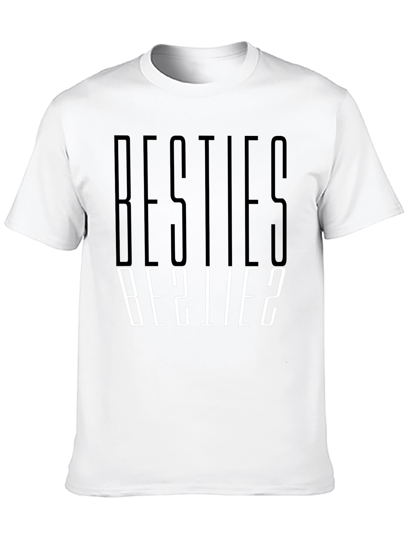 Besties T-Shirt Mirror Image Tee