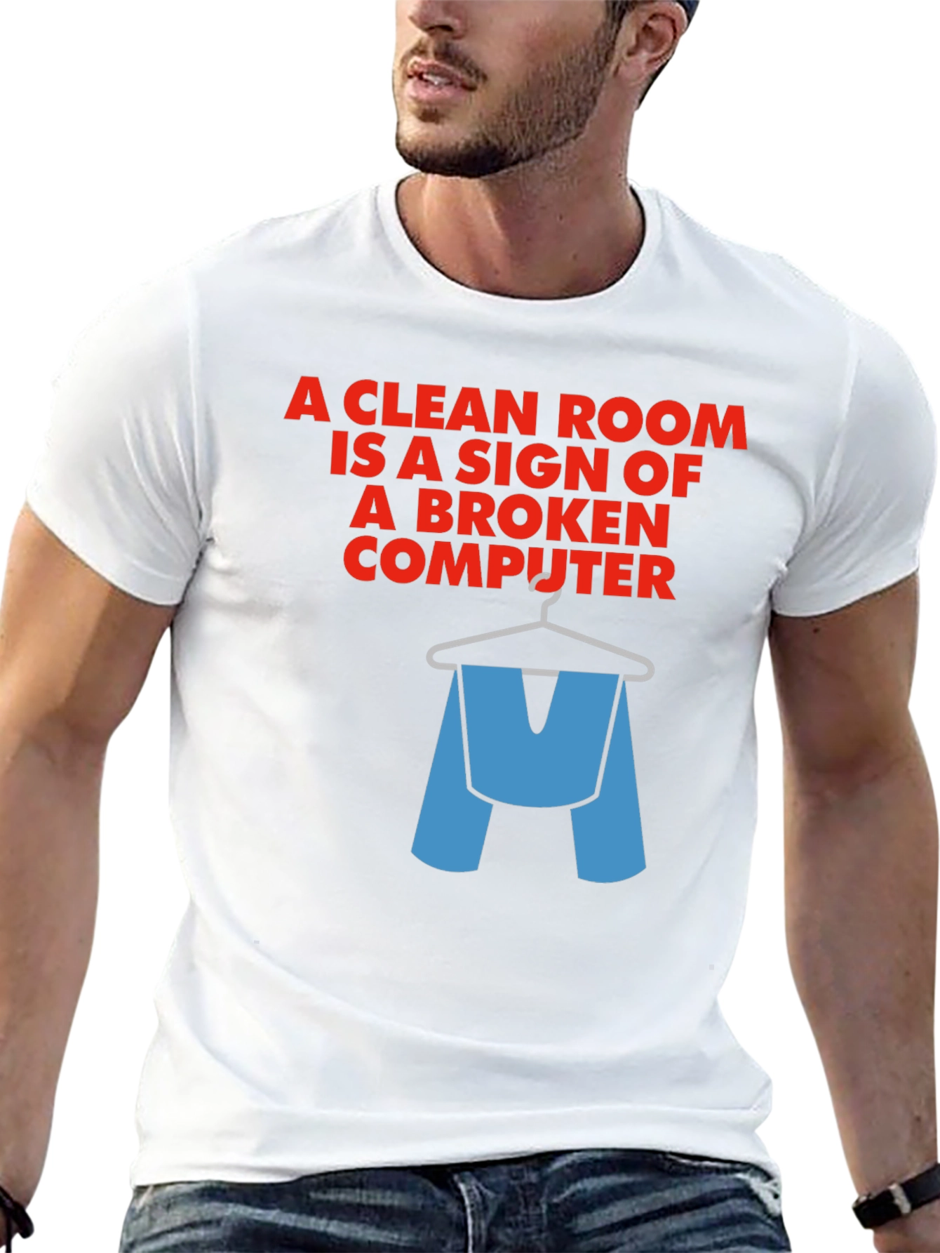 Broken Computer Funny T-Shirt