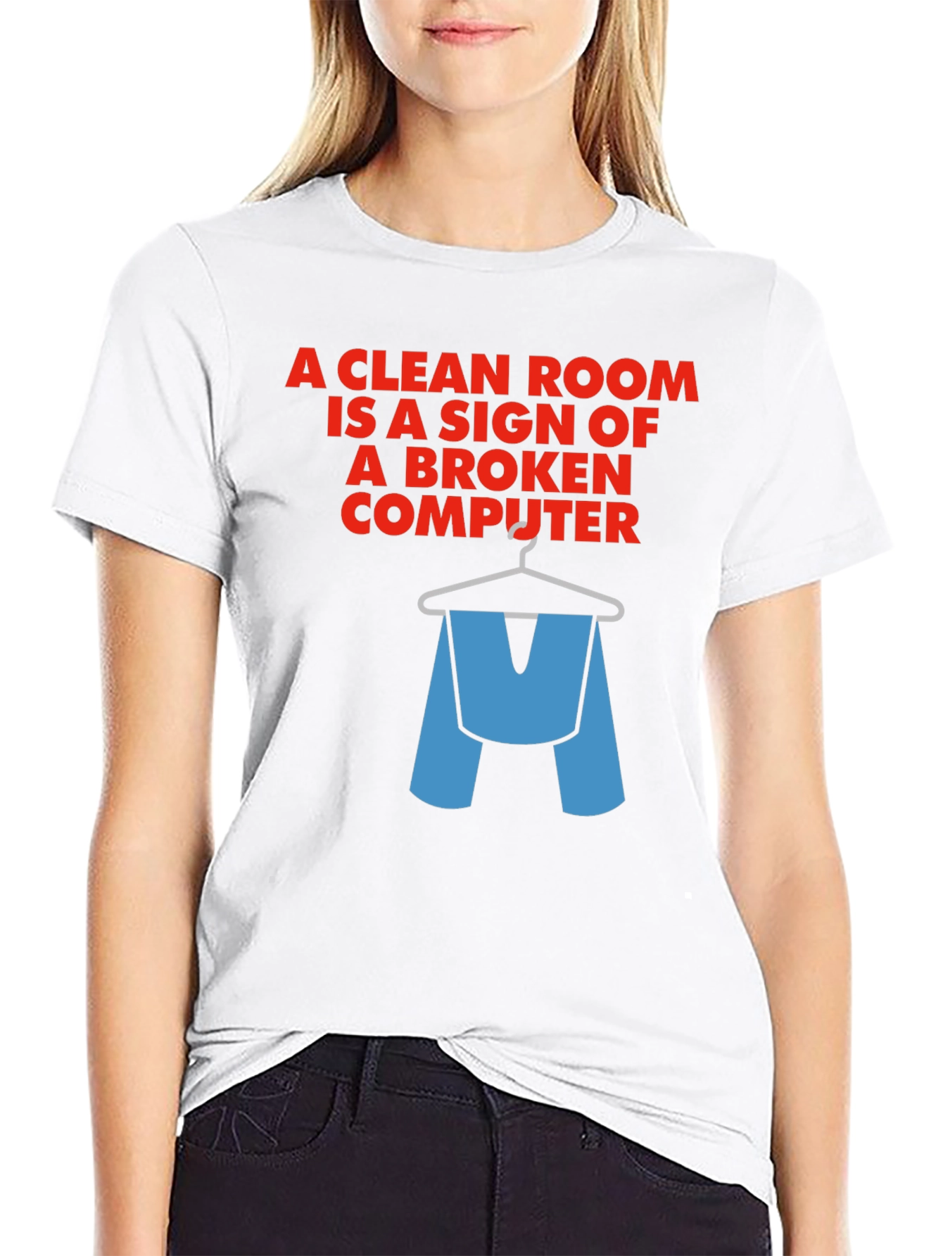 Broken Computer Funny T-Shirt
