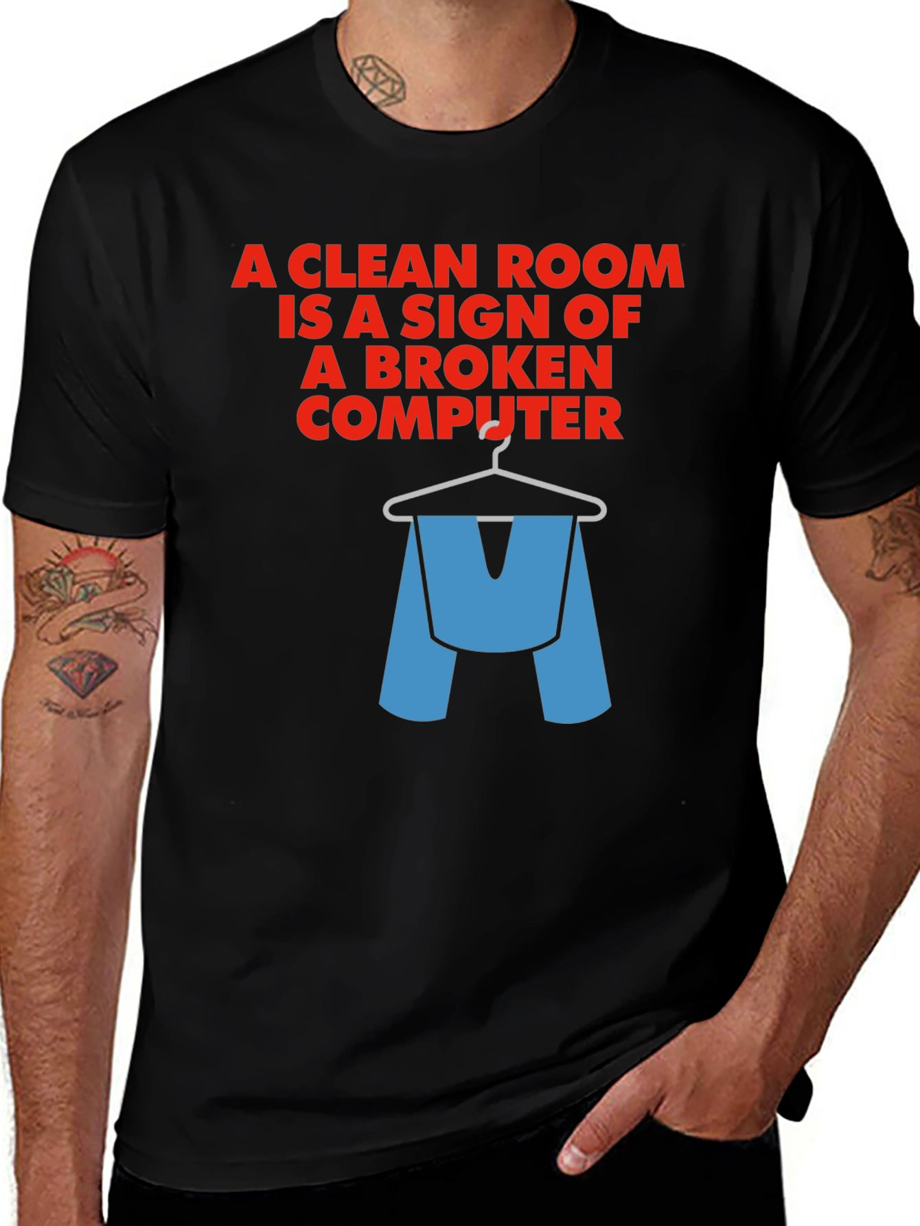 Broken Computer Funny T-Shirt