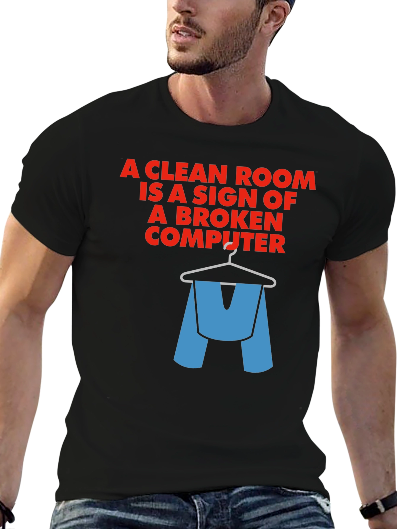 Broken Computer Funny T-Shirt