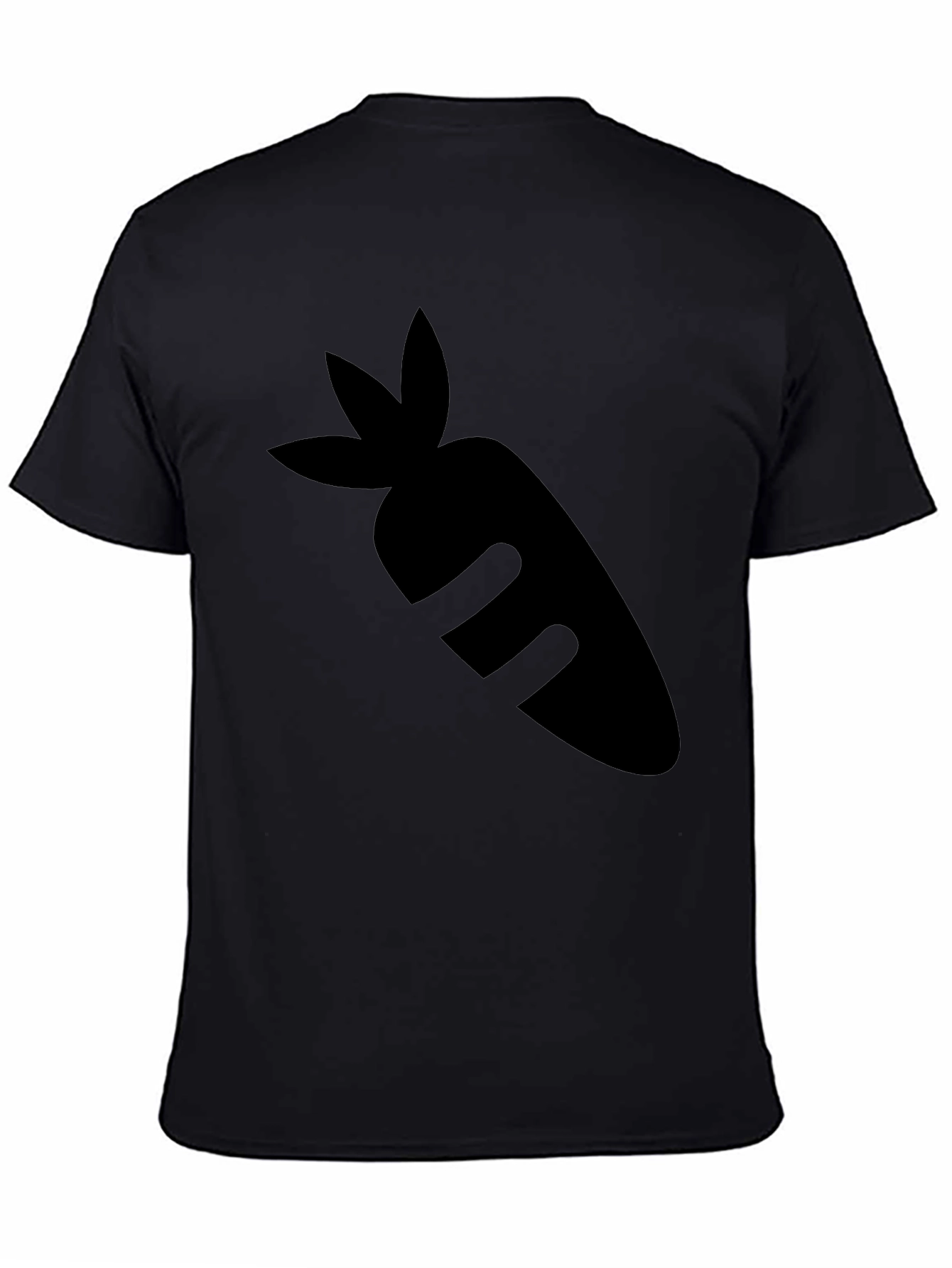 Carrot Graphic Tee - Black