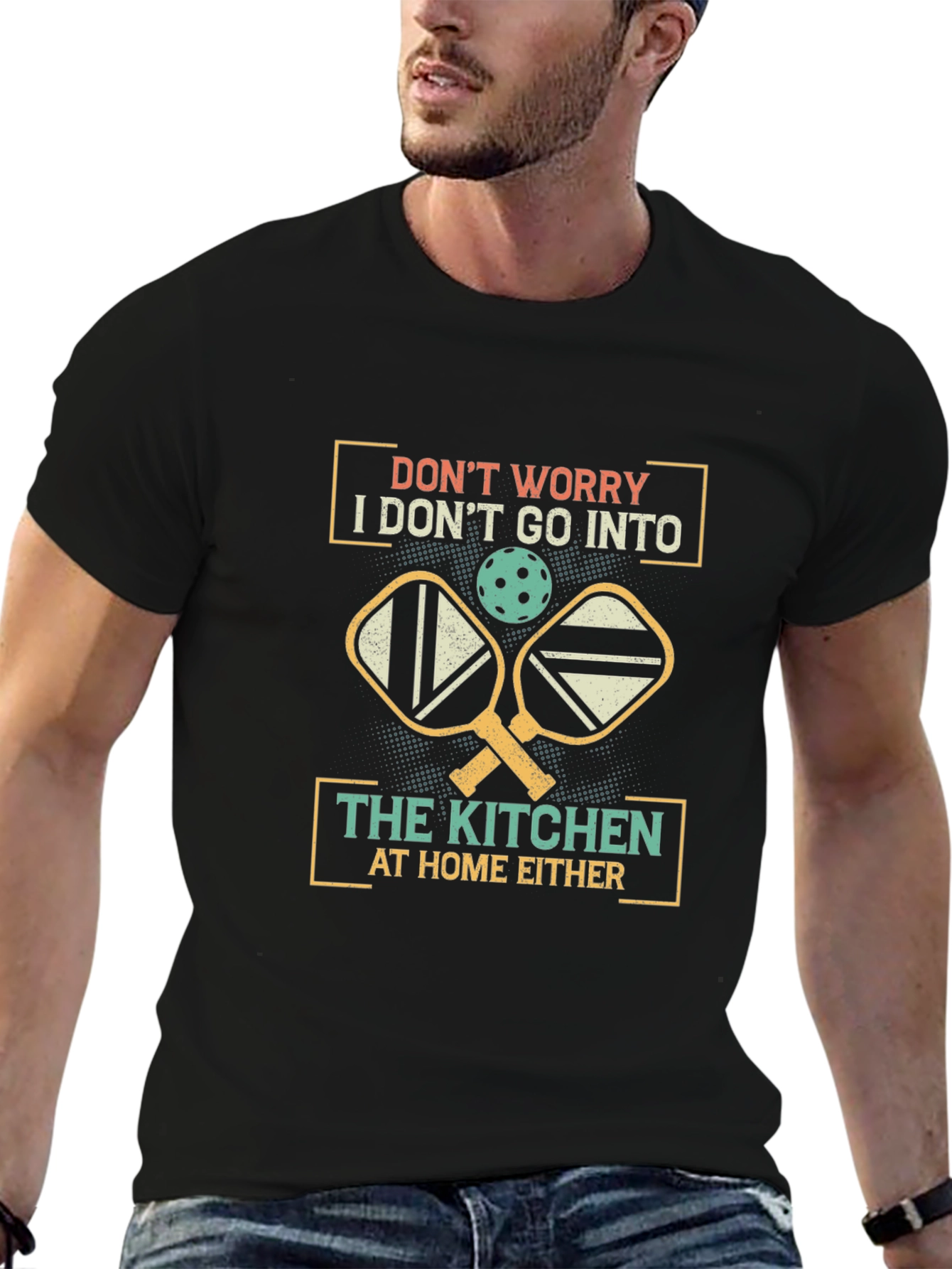 Funny Pickleball T-Shirt - Kitchen Humor