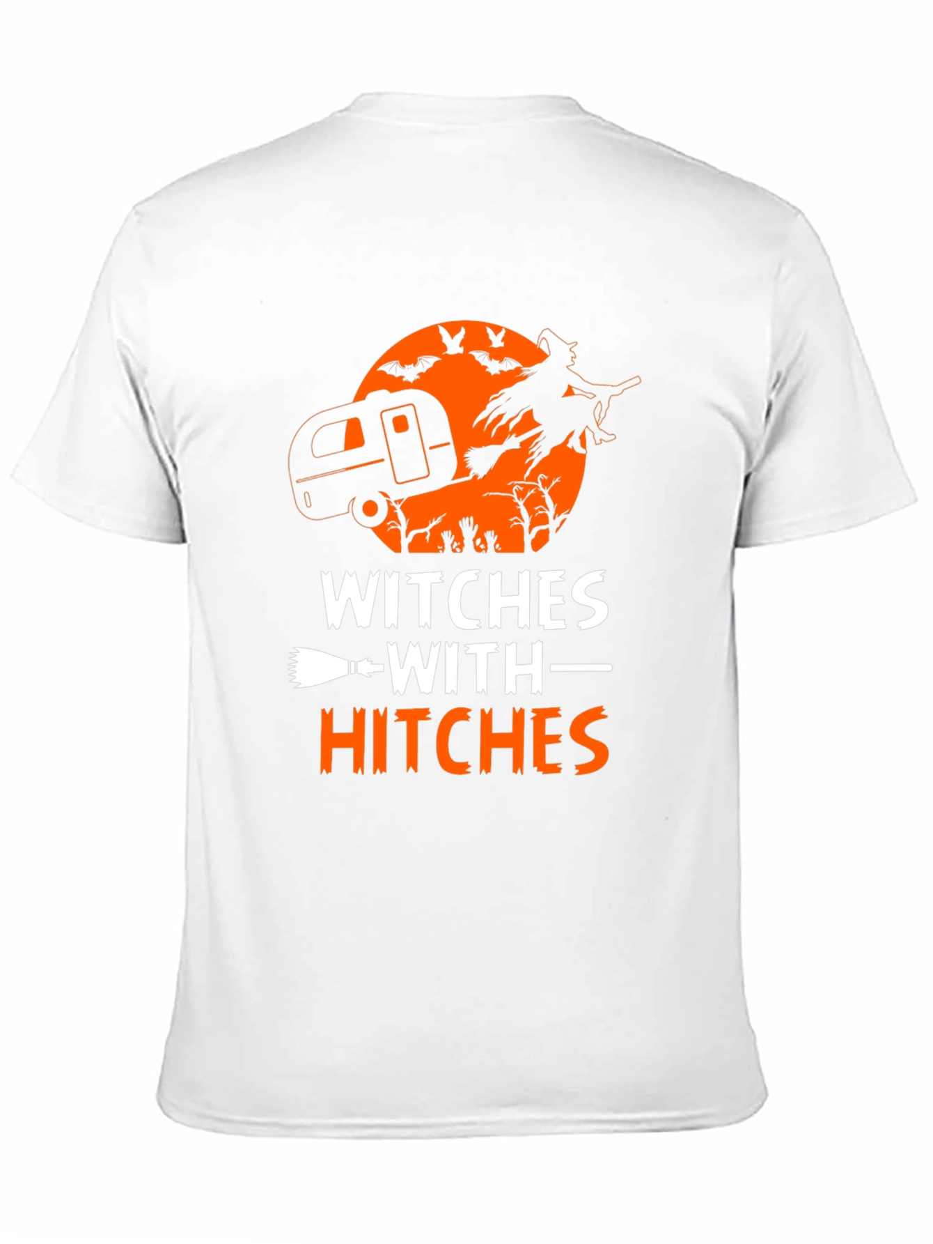Witches with Hitches Graphic Tee - Halloween Camping Shirt