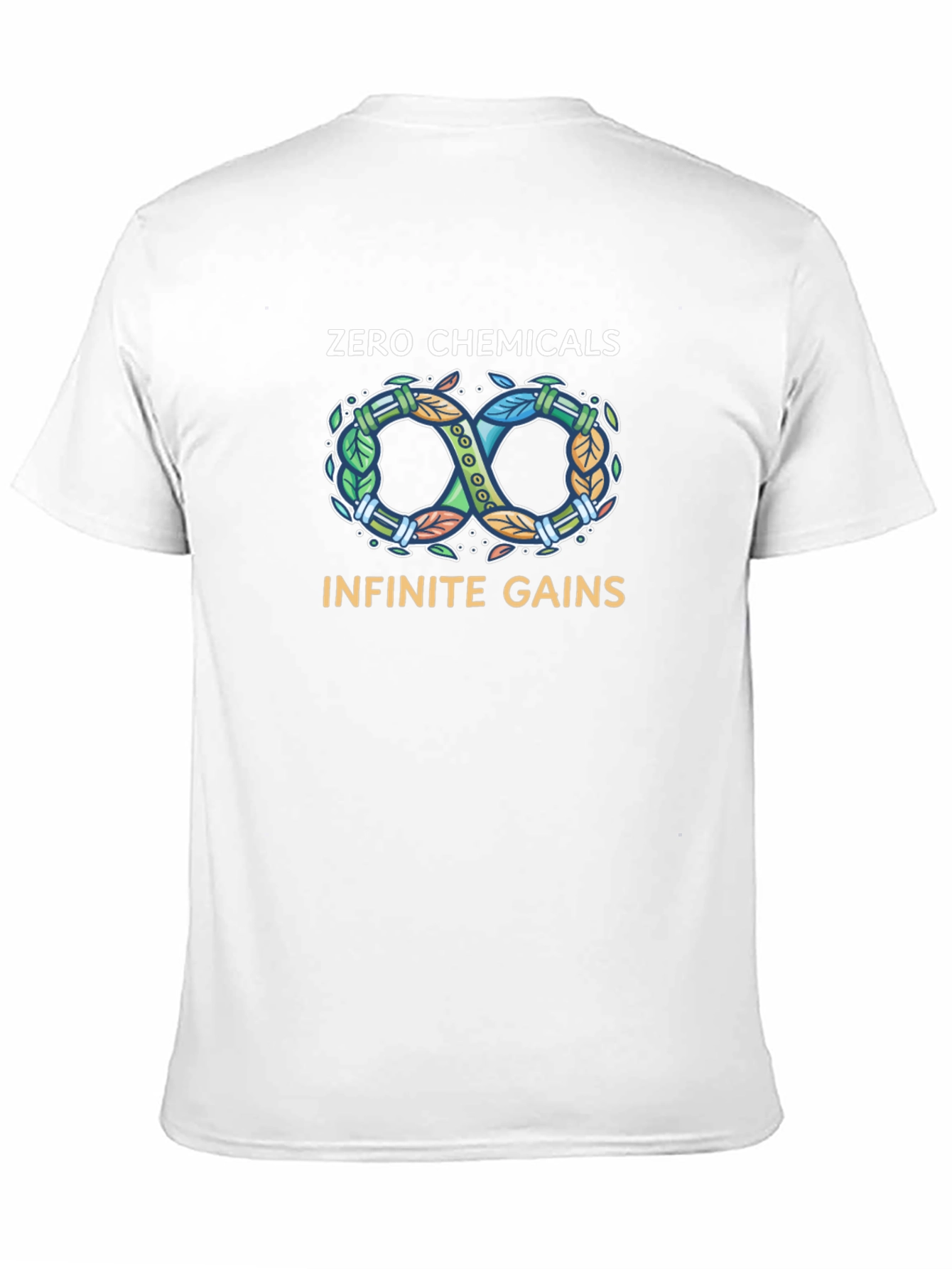Zero Chemicals Infinite Gains Black T-Shirt