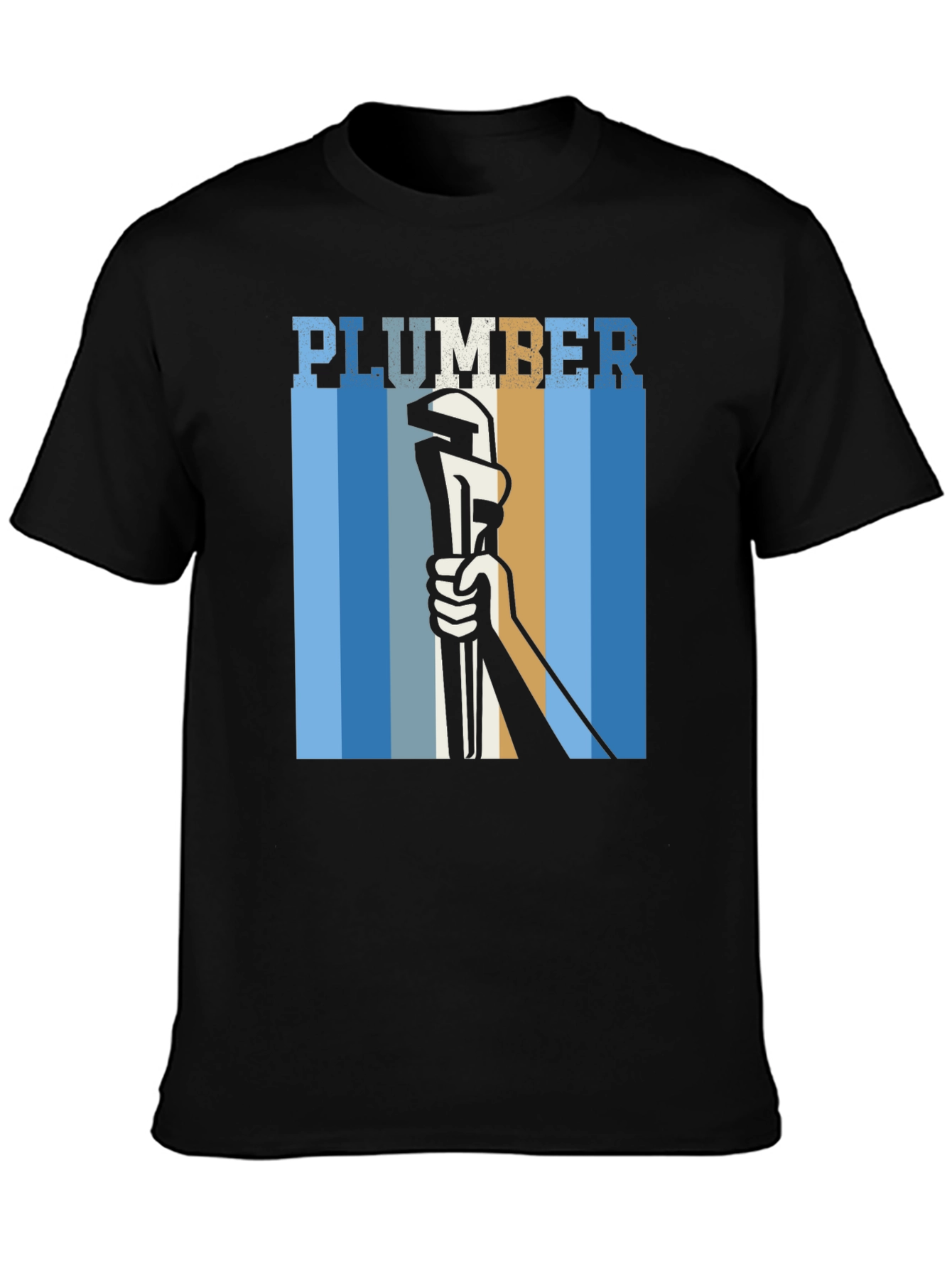 Plumber Wrench T-Shirt - Funny Job Tee