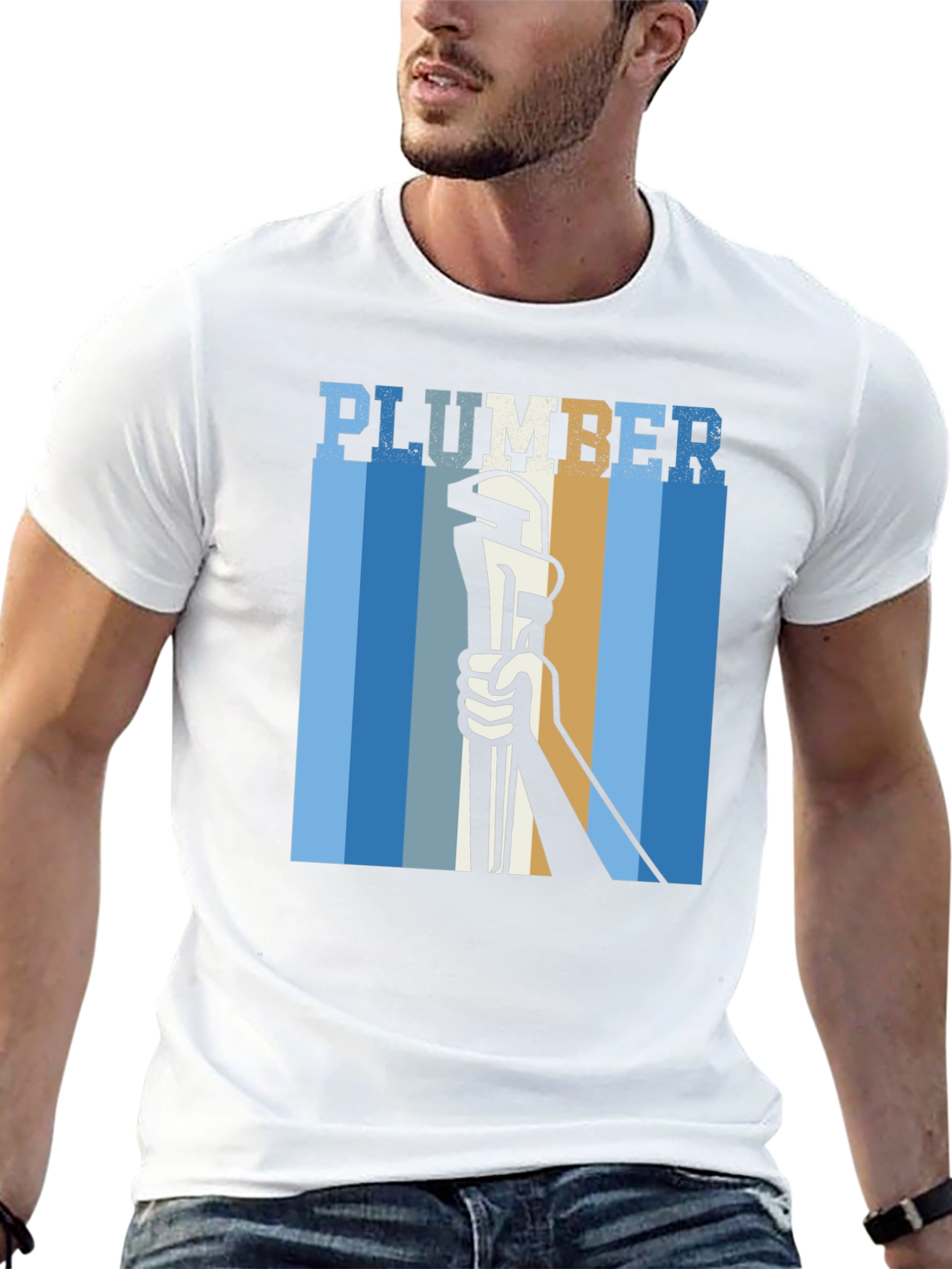 Plumber Wrench T-Shirt - Funny Job Tee