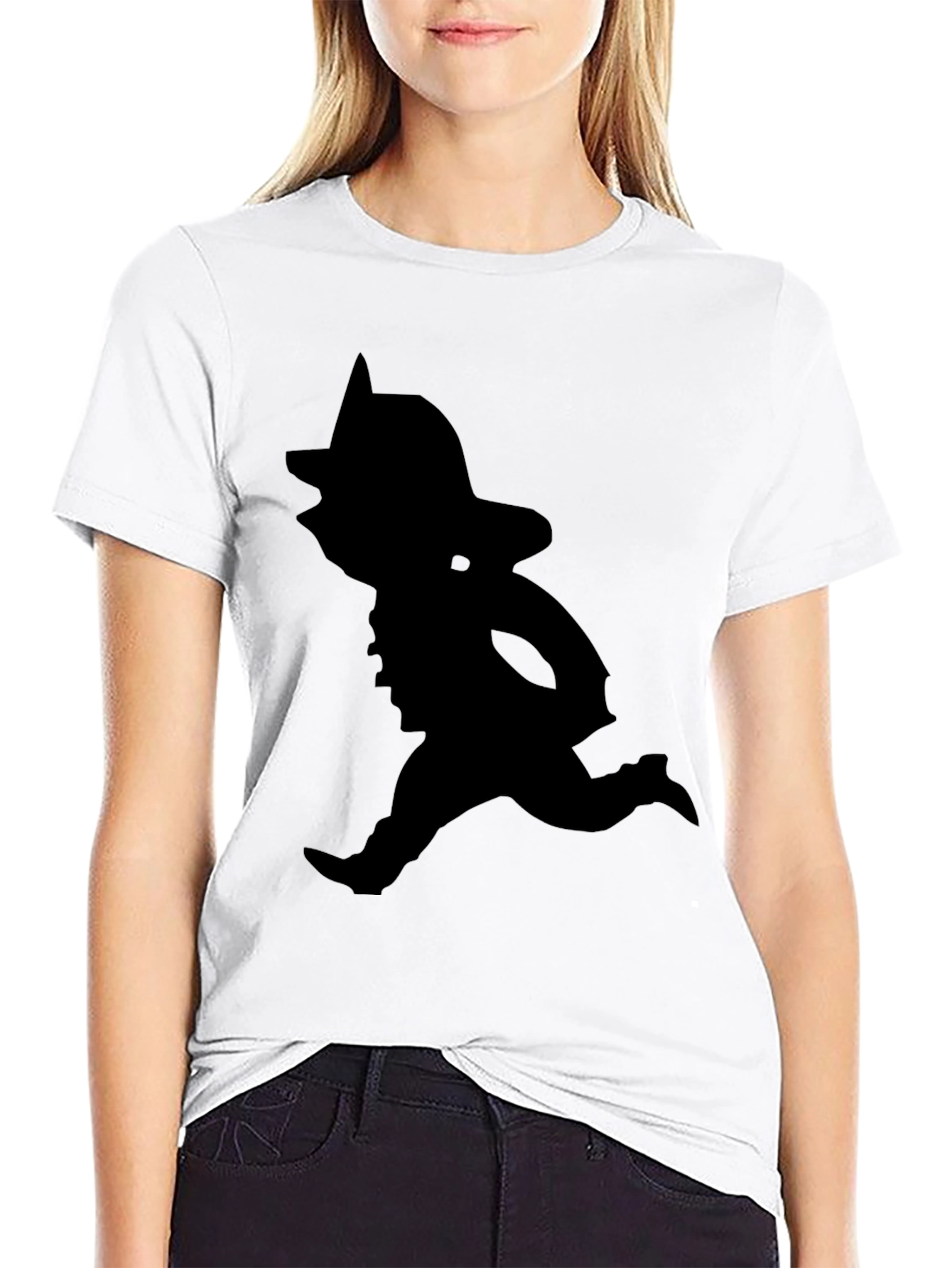 Silhouette Cowboy T-Shirt - Classic Black Tee