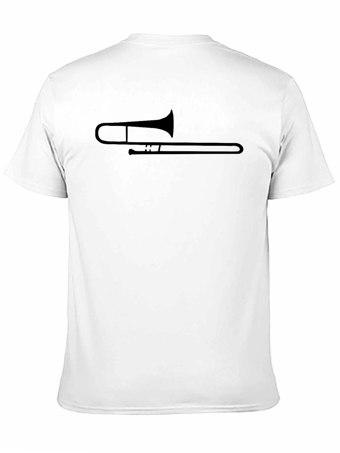 Trombone Graphic Tee - Black