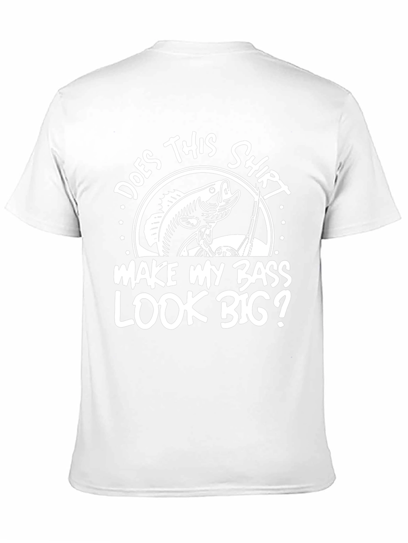 Funny Fishing Bass Graphic T-Shirt