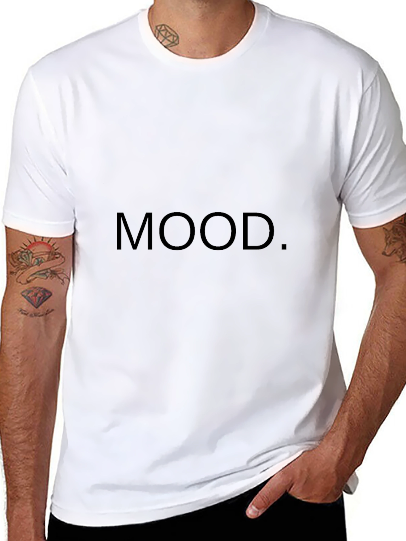 Mood Graphic T-Shirt - Casual Comfort