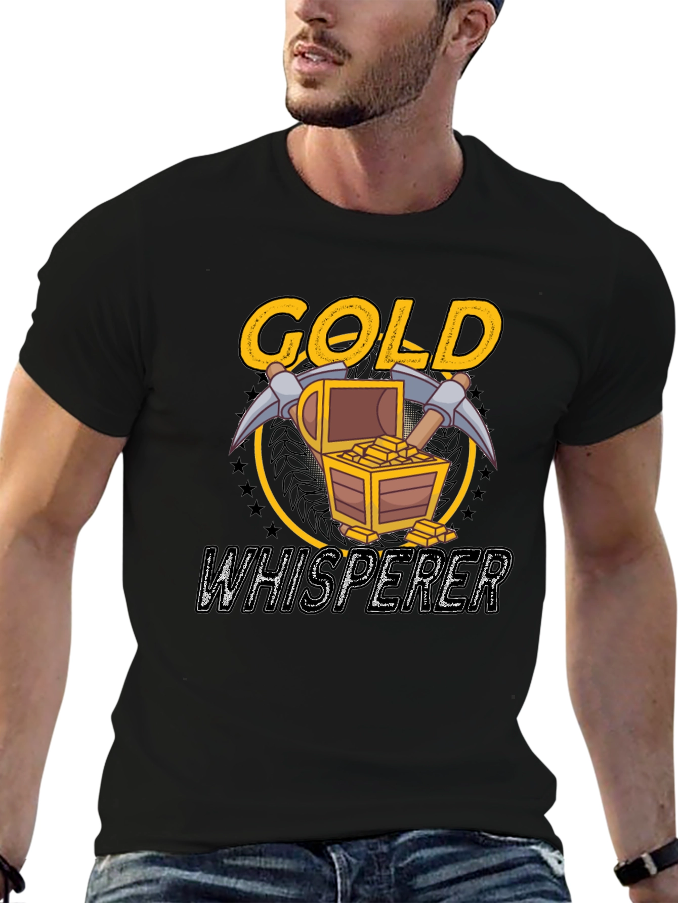 Gold Whisperer Graphic Tee - Mining T-Shirt