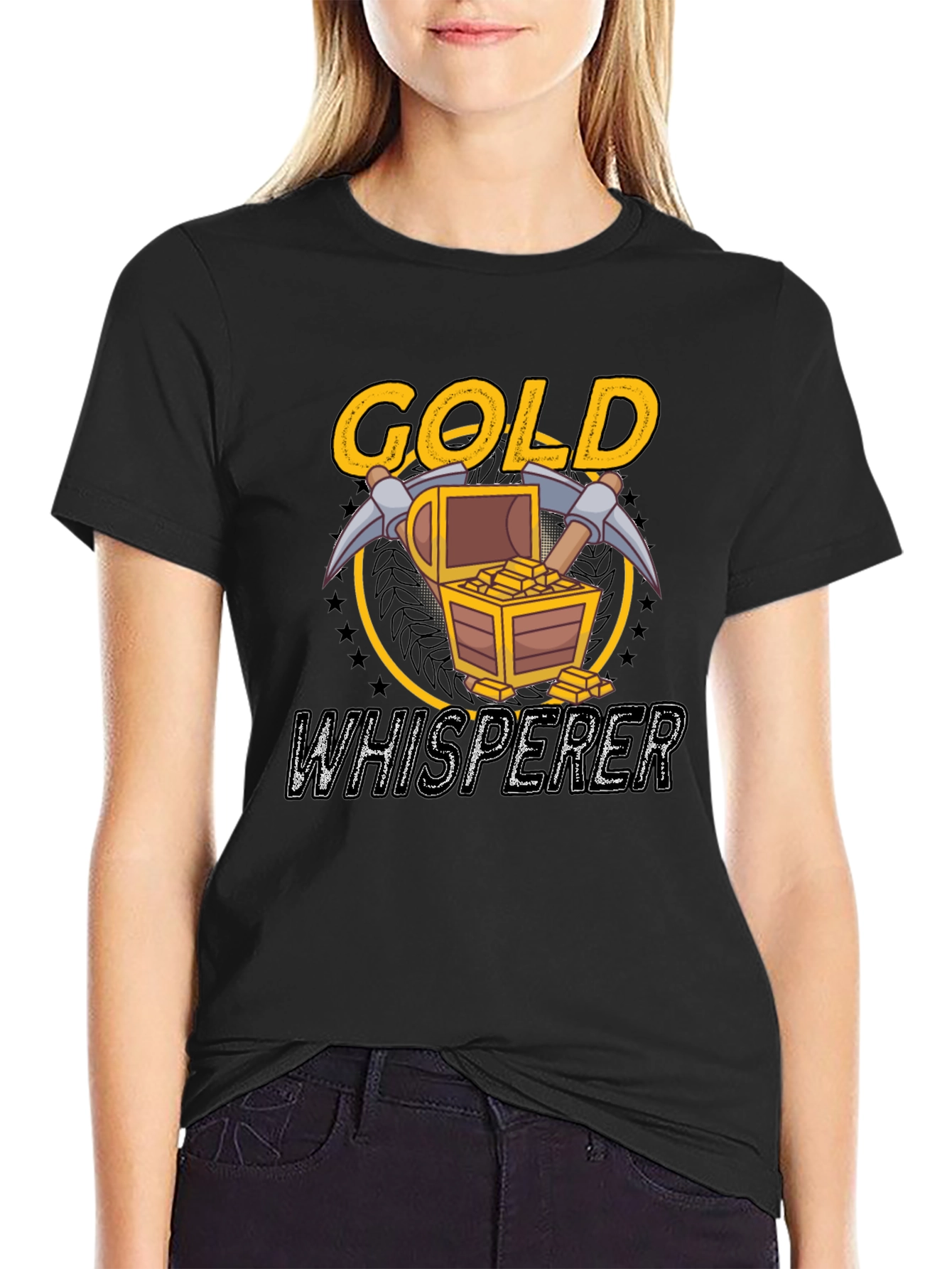 Gold Whisperer Graphic Tee - Mining T-Shirt