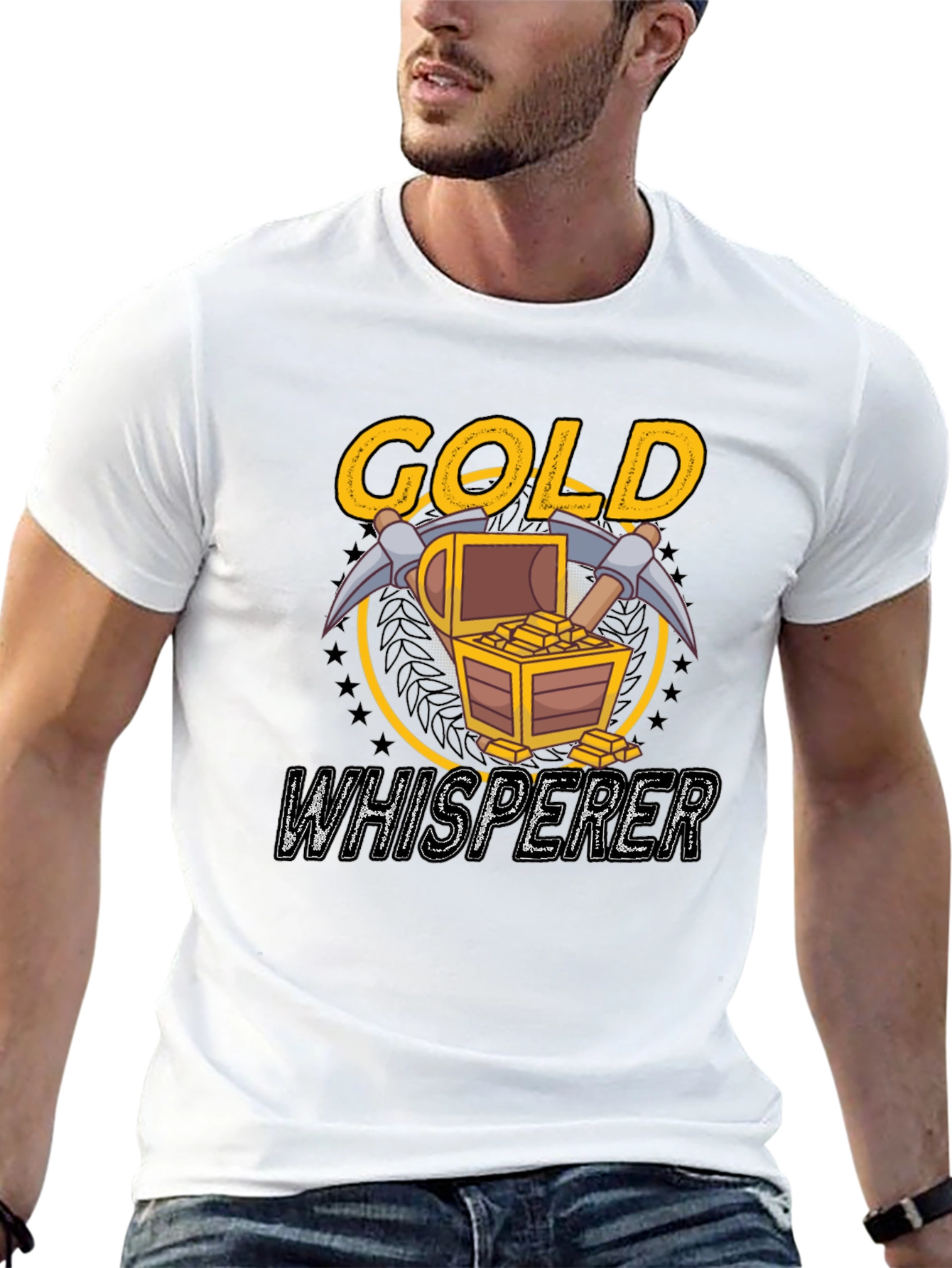 Gold Whisperer Graphic Tee - Mining T-Shirt