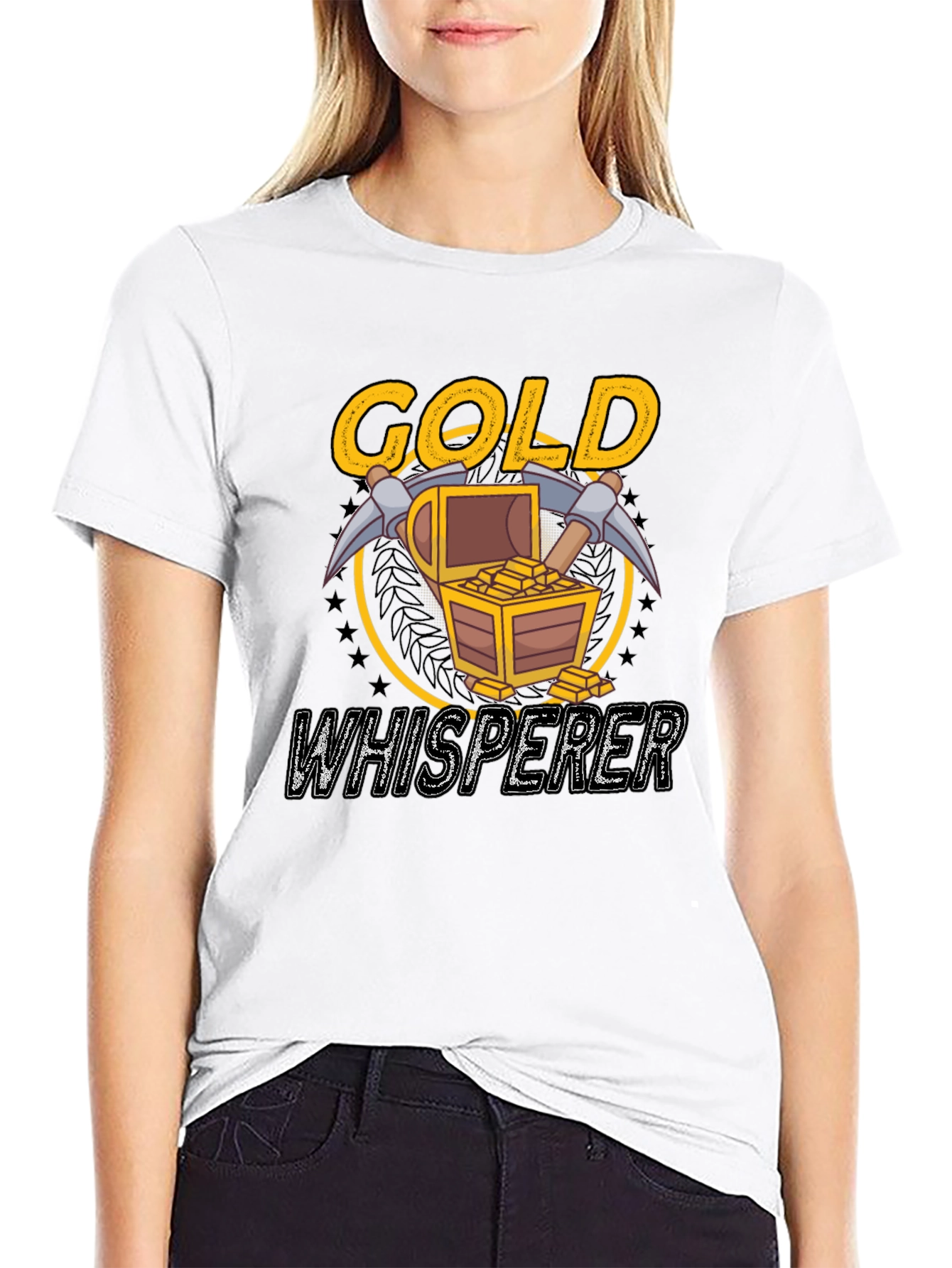 Gold Whisperer Graphic Tee - Mining T-Shirt